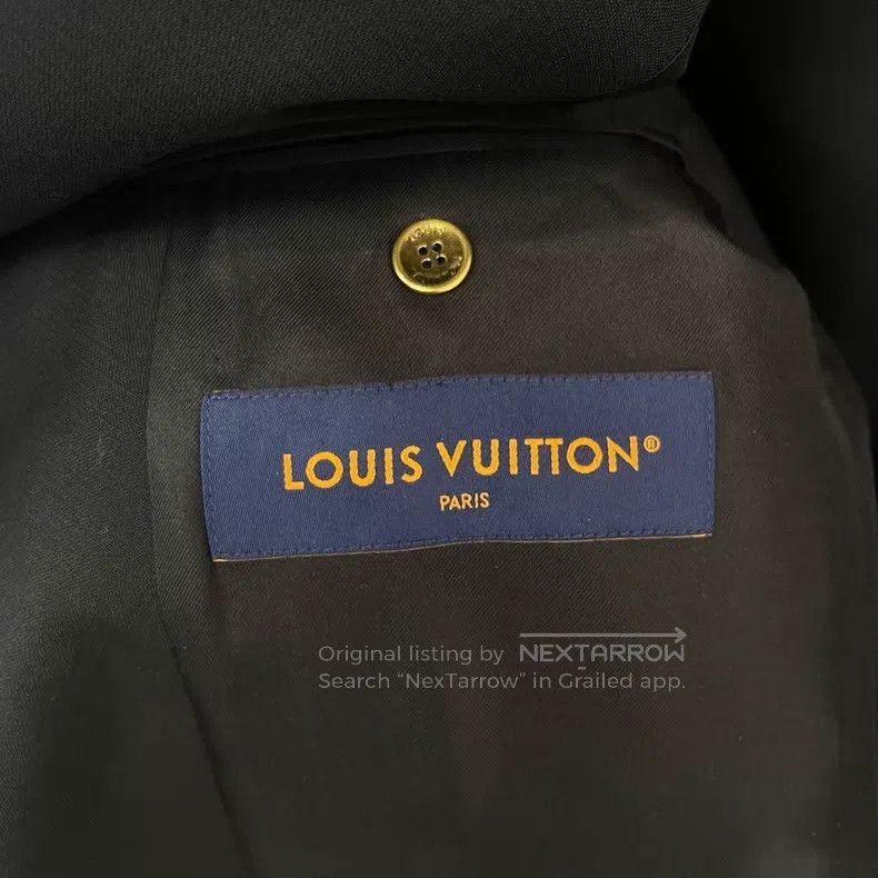Louis Vuitton Louis Vuitton Black nigo floral button blazer jacket Size US M / EU 48-50 / 2 - 5 Thumbnail