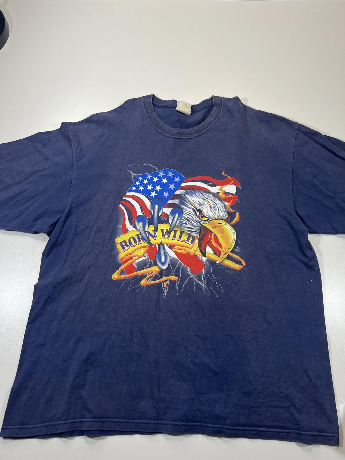 Unknown London Men's Born Wild Graphic T-Shirt Size US XL / EU 56 / 4 - 1 Thumbnail