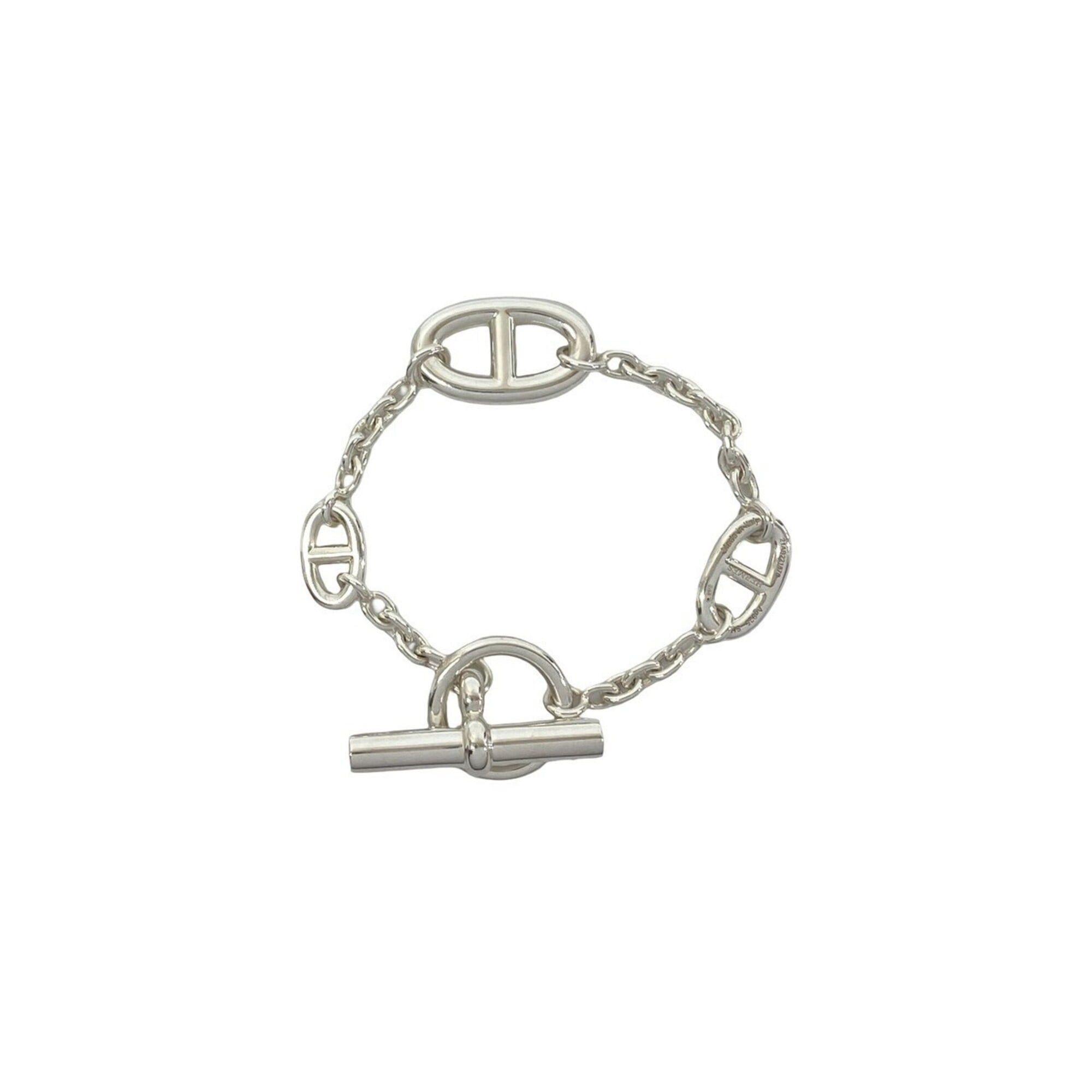 Hermes HERMES Farandole Sterling Silver 925 Bracelet Accessory 40149 Size ONE SIZE - 1 Thumbnail