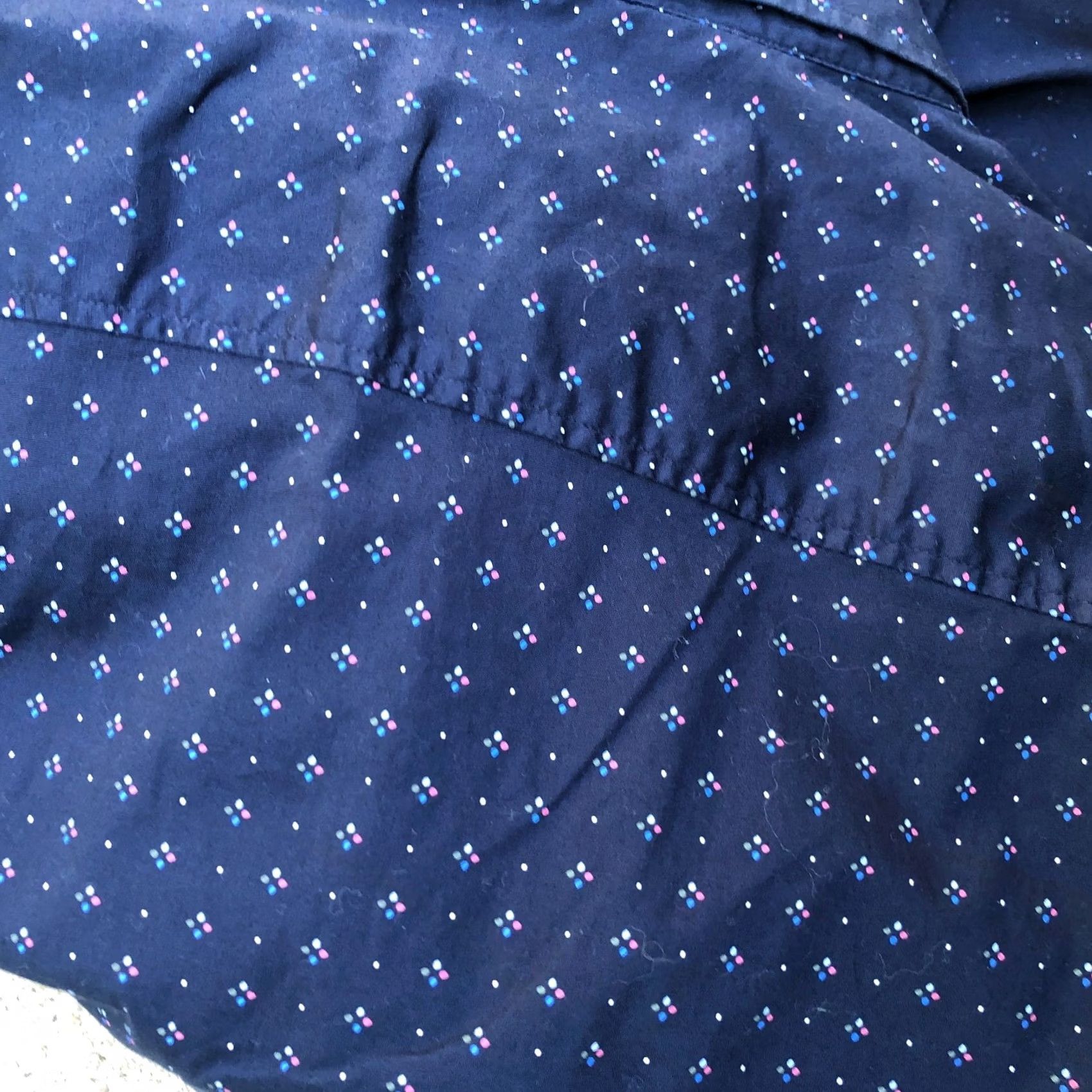 Vintage Julian & Mark Button Down Shirt Men's M Short Blue Long Sleeve Stretch Shirt Mens Blue Short Size US M / EU 48-50 / 2 - 3 Thumbnail