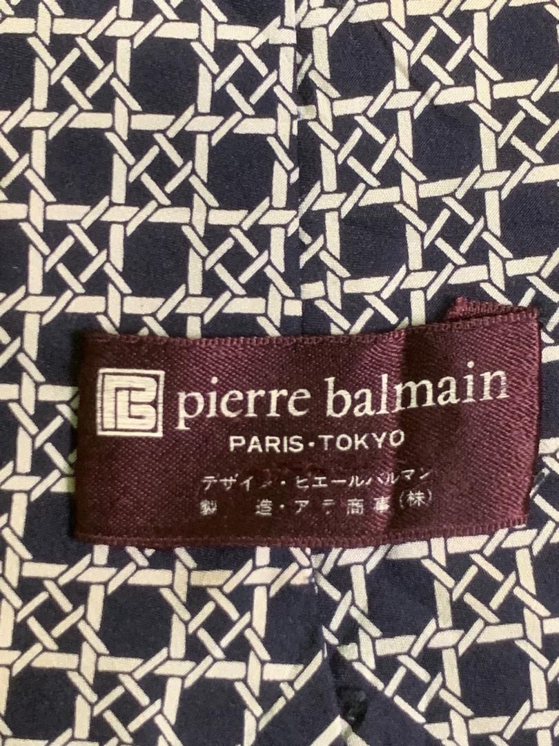 Designer × Pierre Balmain Rare Design Vintage Pierre Balmain Ties Size ONE SIZE - 4 Thumbnail