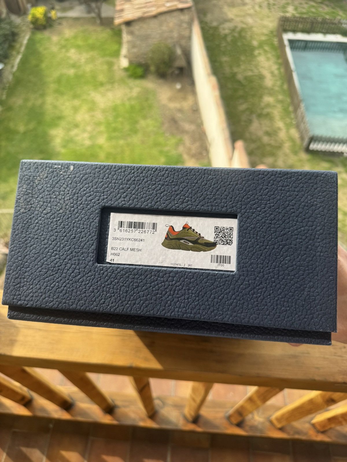 Dior Dior b22 khaki orange Size US 8 / EU 41 - 13 Thumbnail