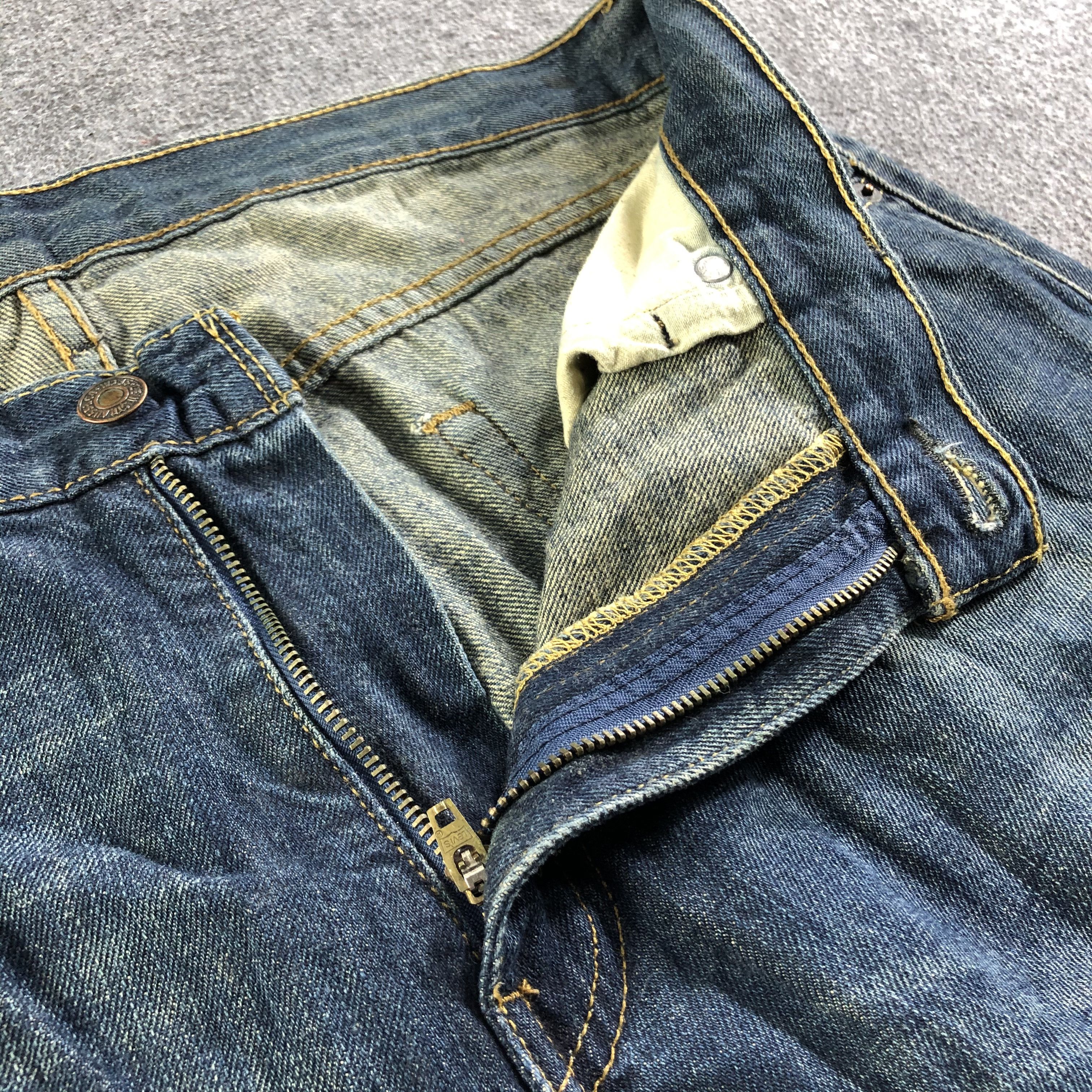 Levi's Vintage Blue Wash Levis 514 Jeans-J3701 Size US 36 / EU 52 - 8 Thumbnail