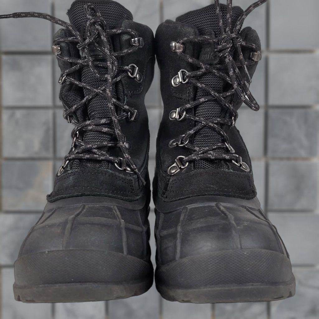Vintage Kamik Fargo 2 Waterproof Winter Boots Black Suede Men's Size 9 Size US 8 / EU 41 - 1 Thumbnail