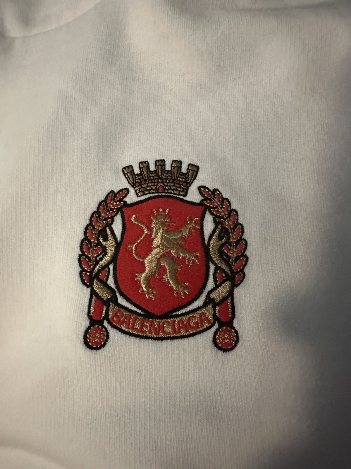 Balenciaga Balenciaga MIAMI EXCLUSIVE White Soccer Hoodie Size US L / EU 52-54 / 3 - 2 Thumbnail