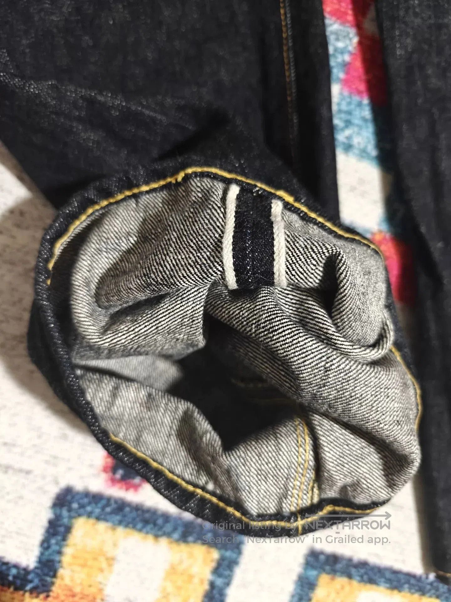 Full Count & Co. FULL COUNT X DC S101xx Raw Denim Jeans. Size US 36 / EU 52 - 8 Thumbnail