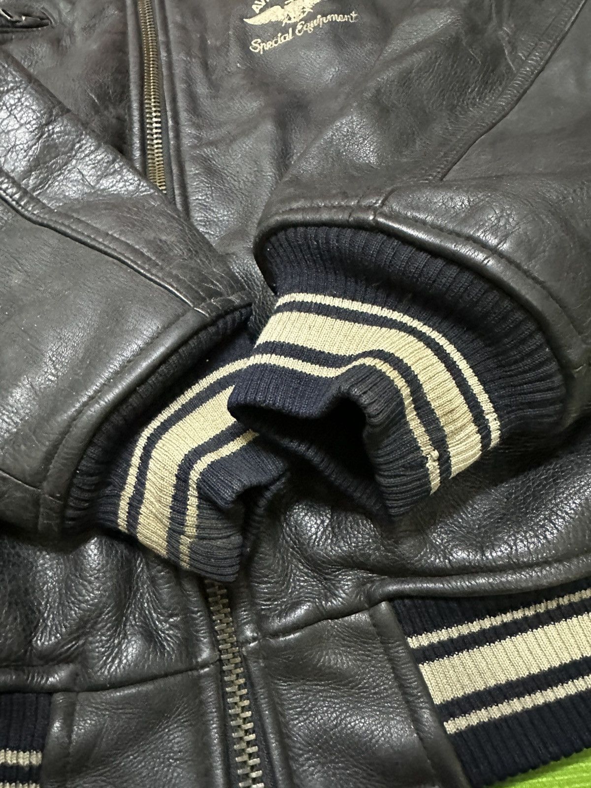 Avirex Avirex USA Leather jacket Size US S / EU 44-46 / 1 - 7 Thumbnail
