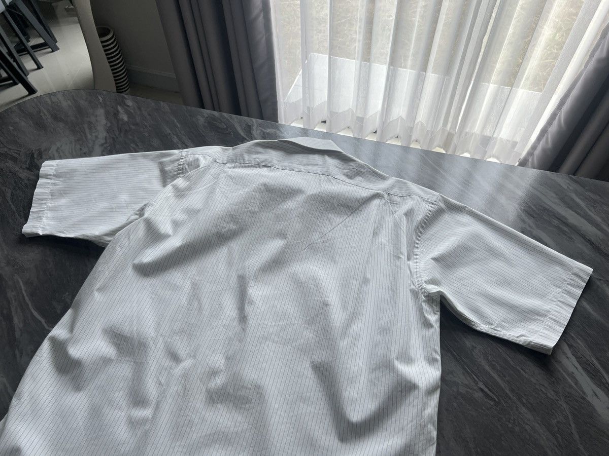Issey Miyake Issey Miyake : Shirt Button Ups Stripe Pattern Thick Fabric Size US L / EU 52-54 / 3 - 2 Thumbnail