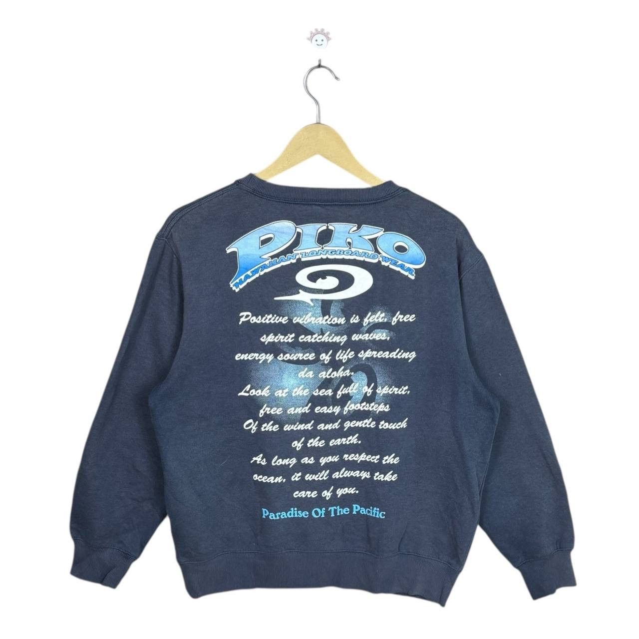 Other Piko Hawaiian Longboard Wear Sweatshirt M Vintage 90s Surf Size US M / EU 48-50 / 2 - 1 Thumbnail