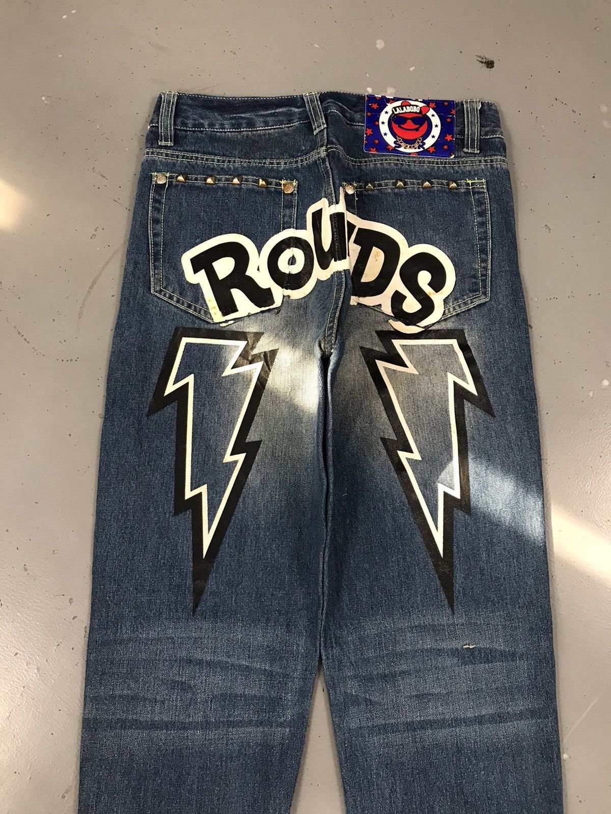 Vintage Vintage lalabobo multiple patch work denim Size US 30 / EU 46 - 3 Thumbnail