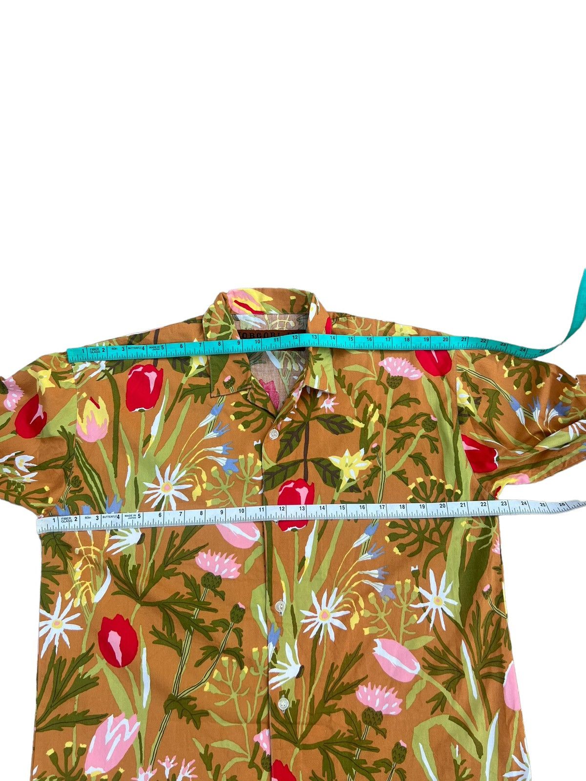 Vintage Vintage Kozue Naito HobGoblin Japan Flower LS Hawaiian Shirt Size US M / EU 48-50 / 2 - 3 Thumbnail