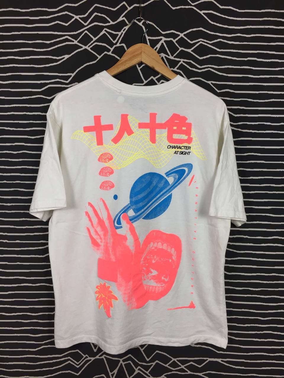 Pull & Bear × Vintage Pull & Bear STWD Character At Sight Graphic Tee Size US M / EU 48-50 / 2 - 1 Thumbnail