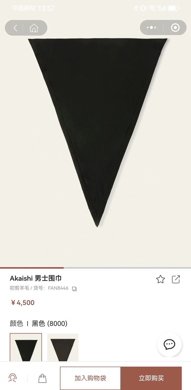 Loro Piana LORO PIANA A diamond scarf Size ONE SIZE - 4 Thumbnail
