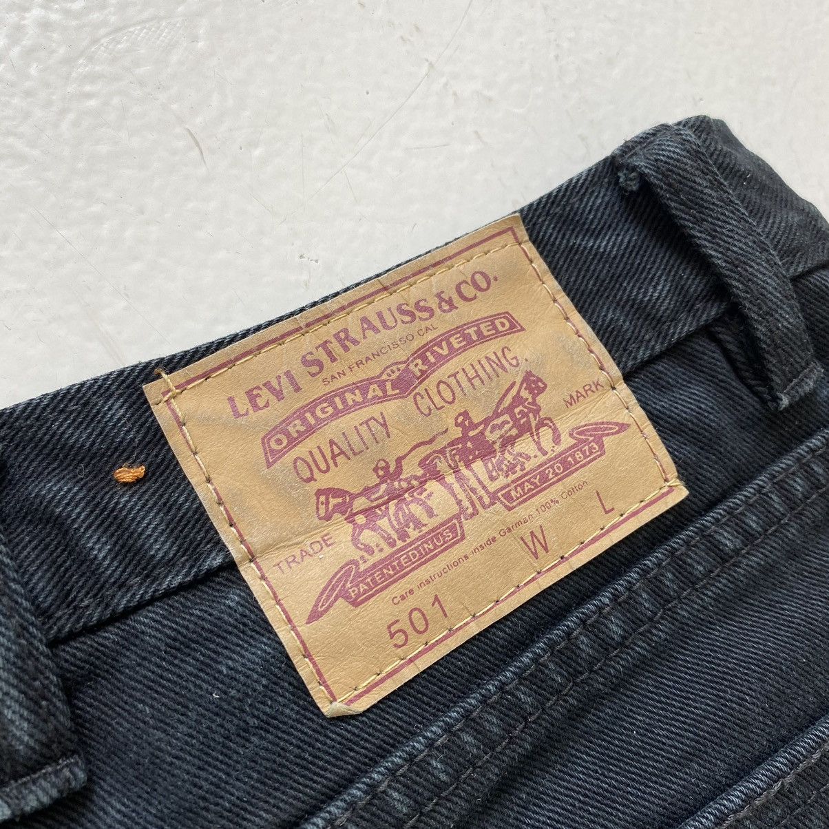 Levi's × Vintage Levi's "Chrome Hearts" custom white patched denim Size US 34 / EU 50 - 12 Thumbnail