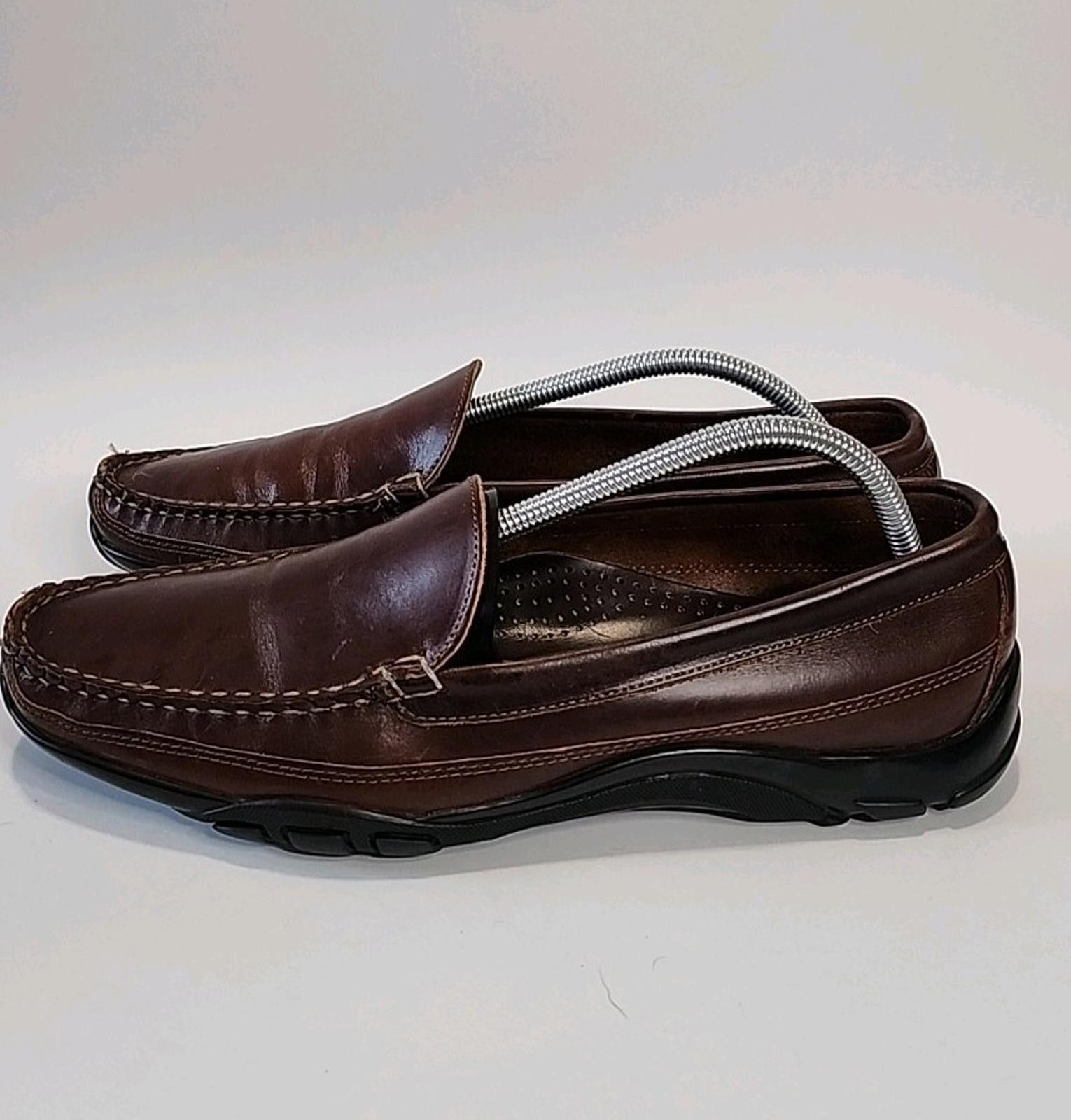 Allen Edmonds Allen Edmonds Boulder Men's US10.5 Brown Leather Moccasin Size US 10.5 / EU 43-44 - 1 Thumbnail