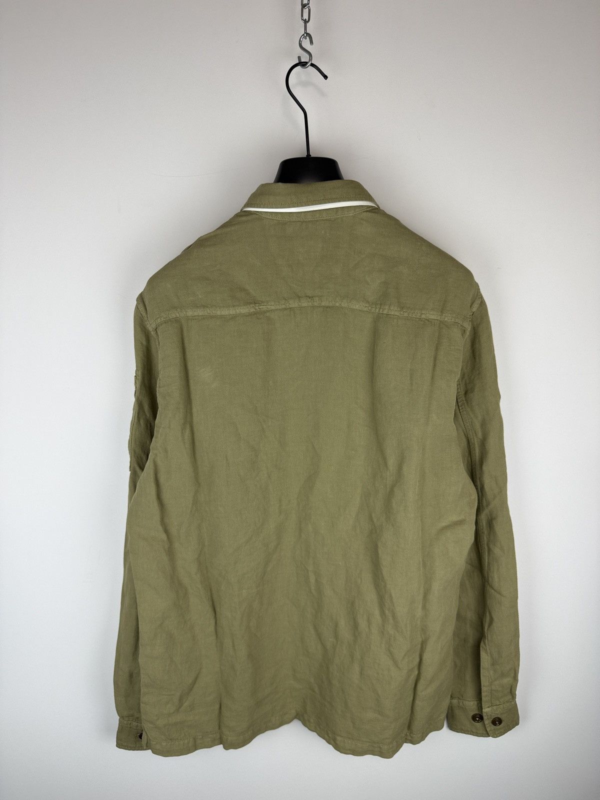 C.P. Company Beige C.P. Company Linen Overshirt (brand new with tags) Size US L / EU 52-54 / 3 - 7 Thumbnail
