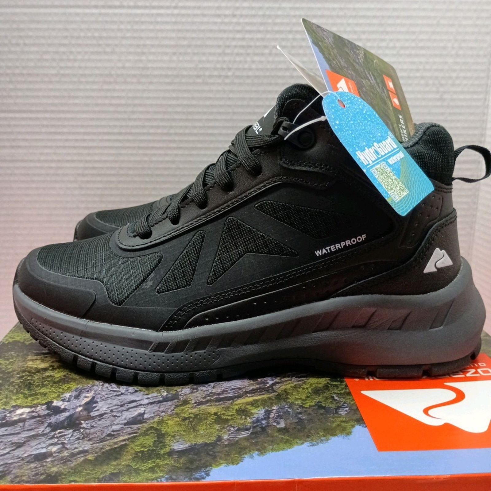 Other Men’s size 6 Ozark Trail Tech Hiker Waterproof Boots Black Size US 6 / EU 39 - 3 Thumbnail