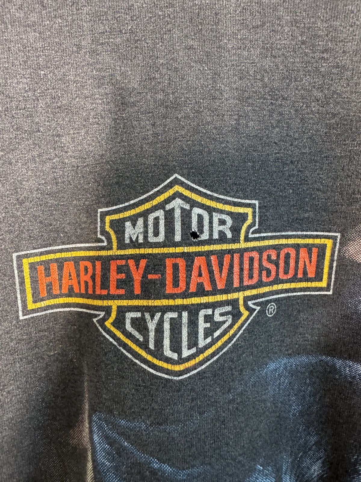 Harley Davidson Vintage Harley Davidson “roar of freedom” 3D emblem shirt Size US XL / EU 56 / 4 - 6 Thumbnail