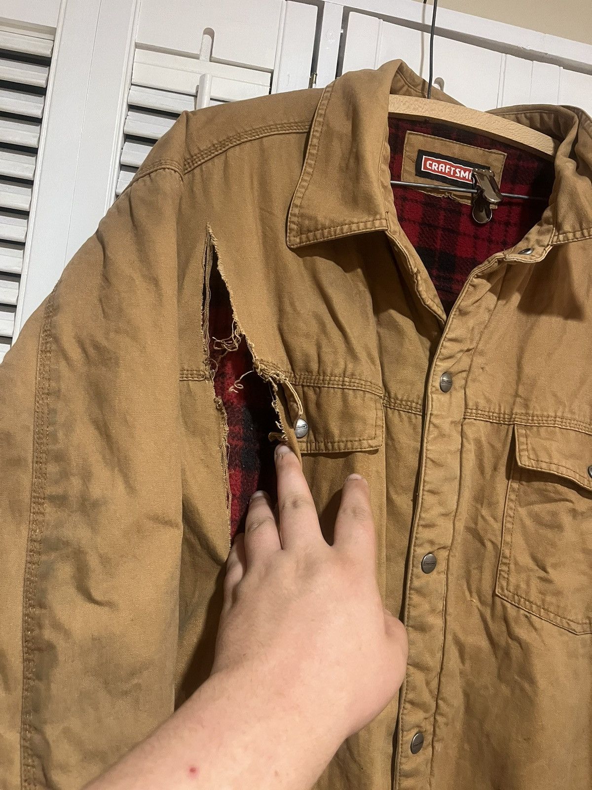 Carhartt Carhartt Type Brown Detroit Work Wear Jacket XL Size US XL / EU 56 / 4 - 2 Thumbnail