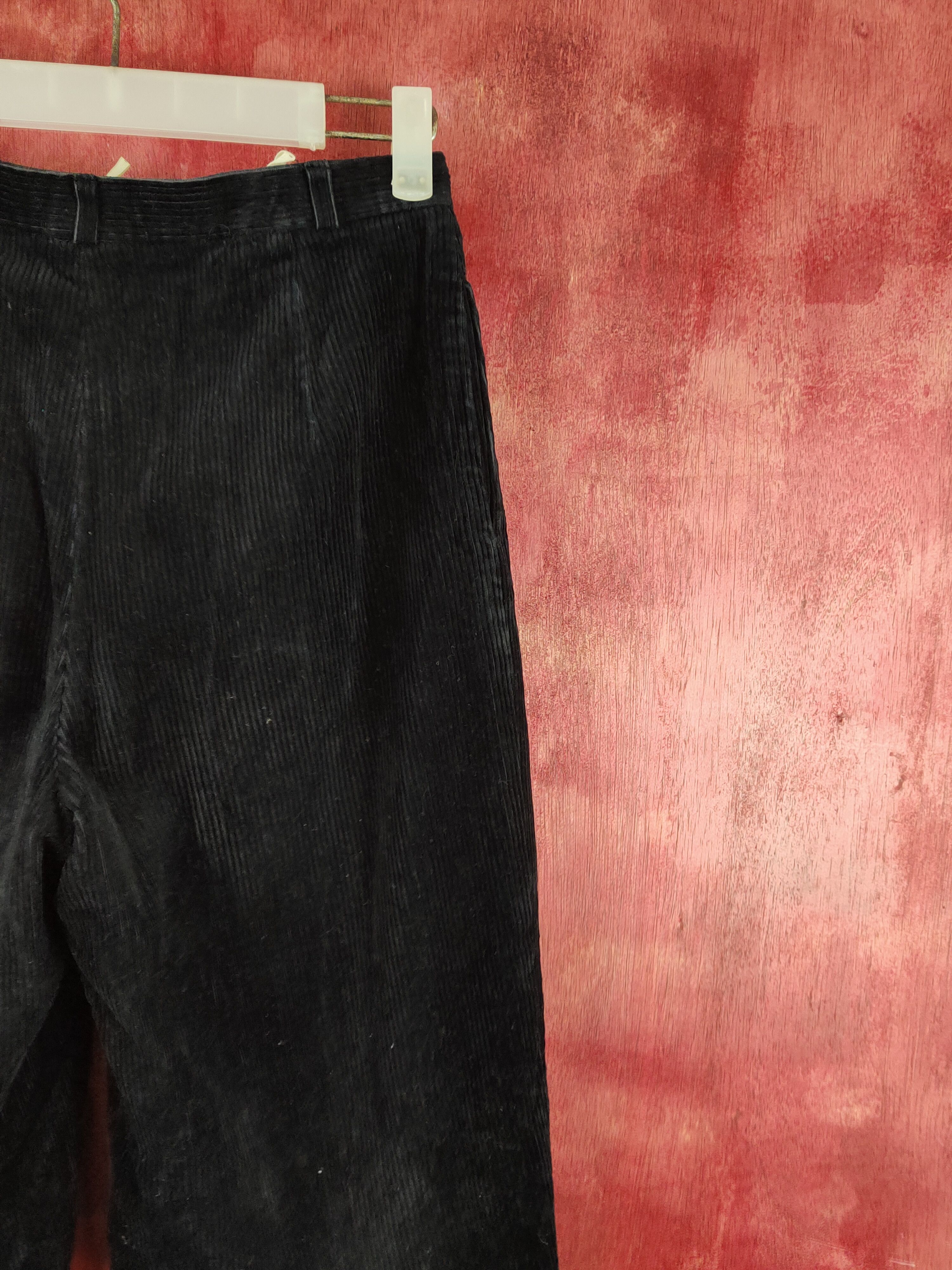 Vintage miss Onward Black vintage Corduroy Pants #S1726 Size 25" / US 0 / IT 36 - 11 Thumbnail