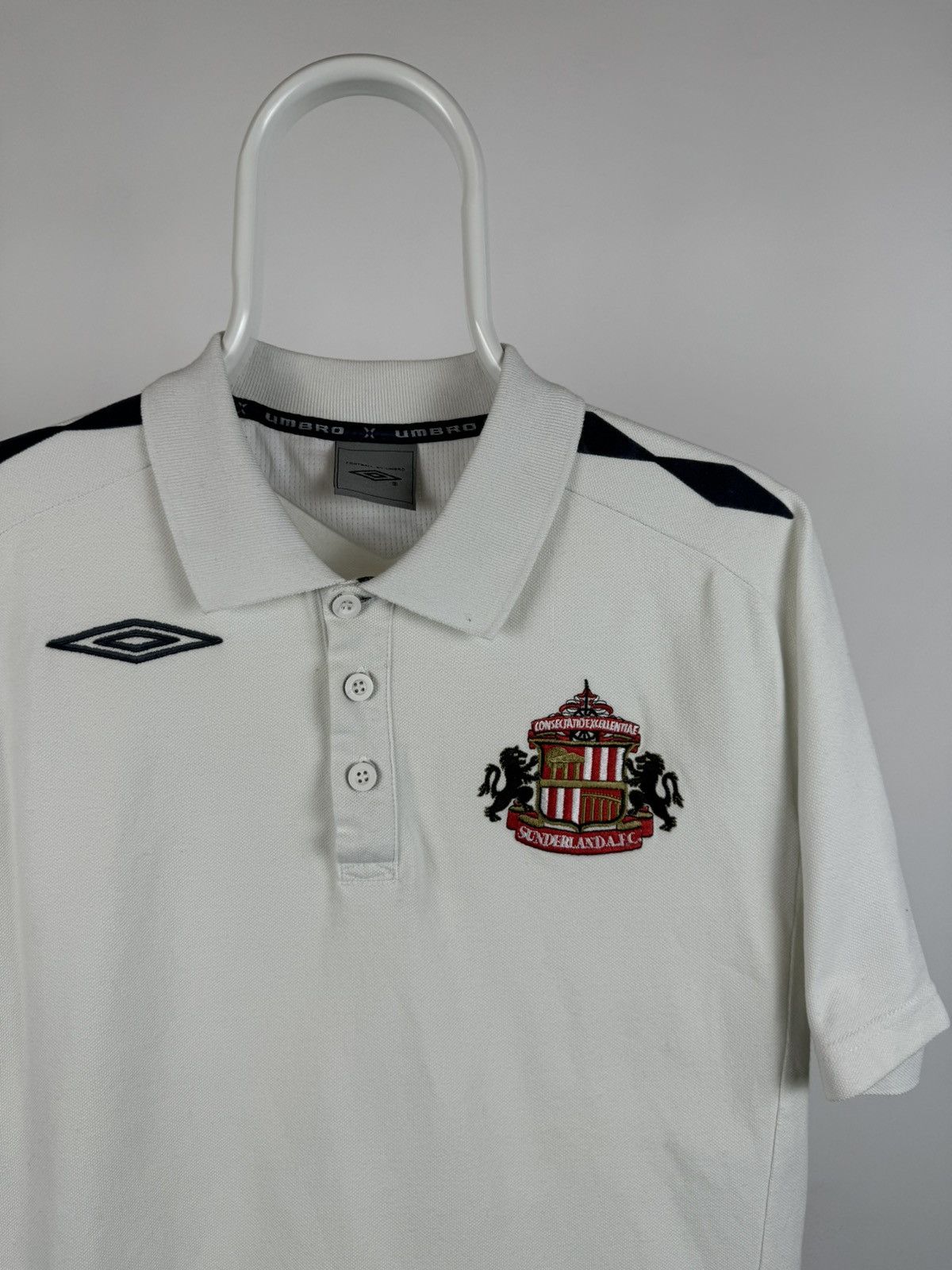 Umbro Vintage Umbro Sunderland F.C. Polo Shirt Size US L / EU 52-54 / 3 - 2 Thumbnail