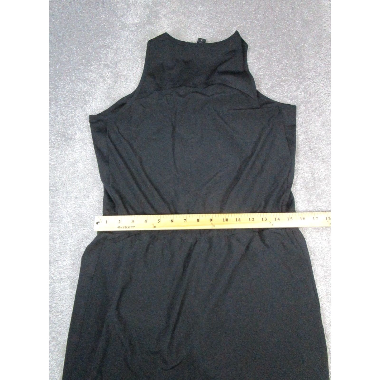 Athleta Athleta Dress Womens 8 Black Blouson Tennis Size M / US 6-8 / IT 42-44 - 7 Thumbnail