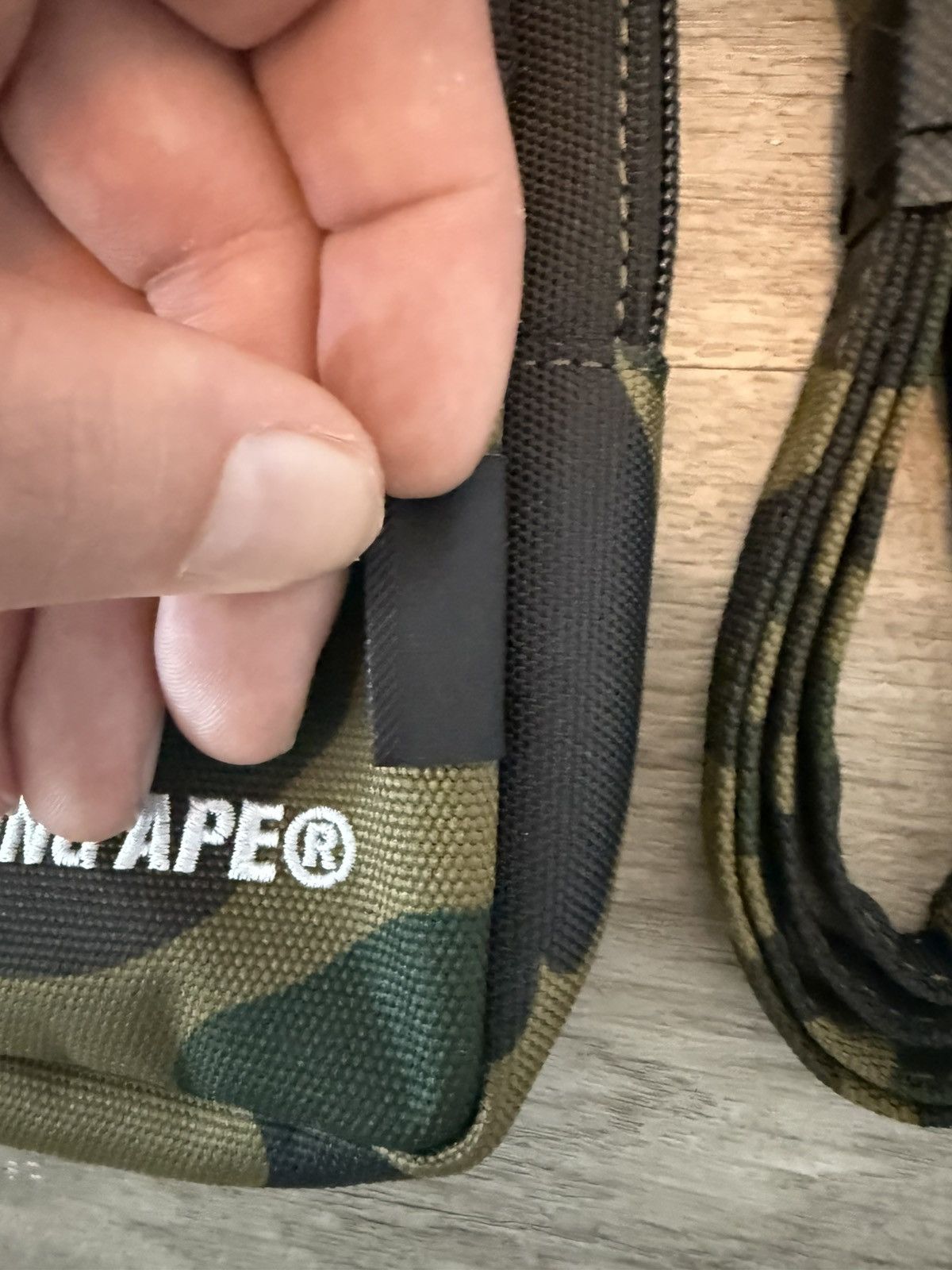 Bape Bape codura first camo side bag Size ONE SIZE - 9 Thumbnail
