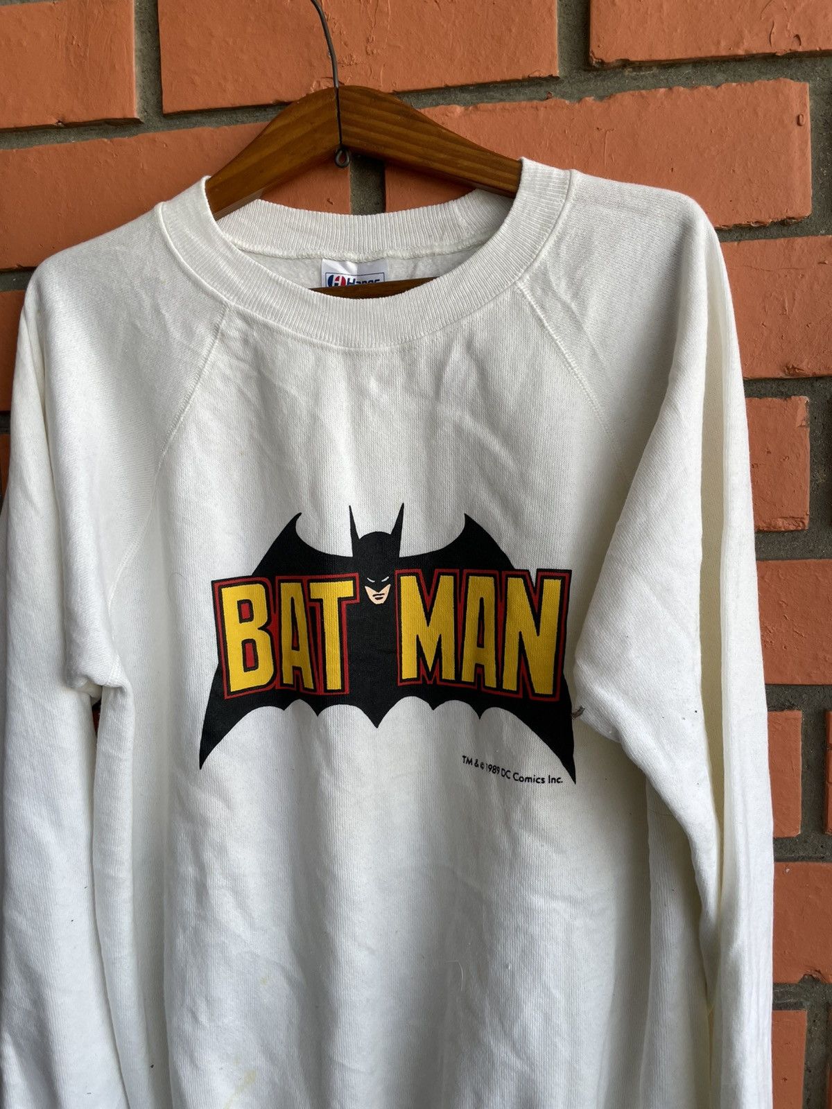 Hanes Vintage Batman TV Series Dc Comics Inc Hanes crewneck 1967 Size US M / EU 48-50 / 2 - 3 Thumbnail