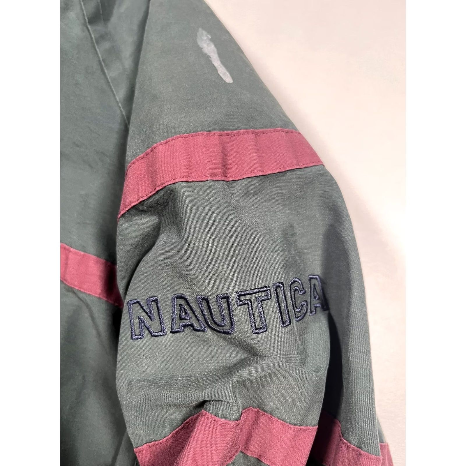 Nautica VINTAGE Nautica Jacket Mens 2XL Green Reversible Windbreaker Hong Kong 90s Size US XXL / EU 58 / 5 - 7 Thumbnail