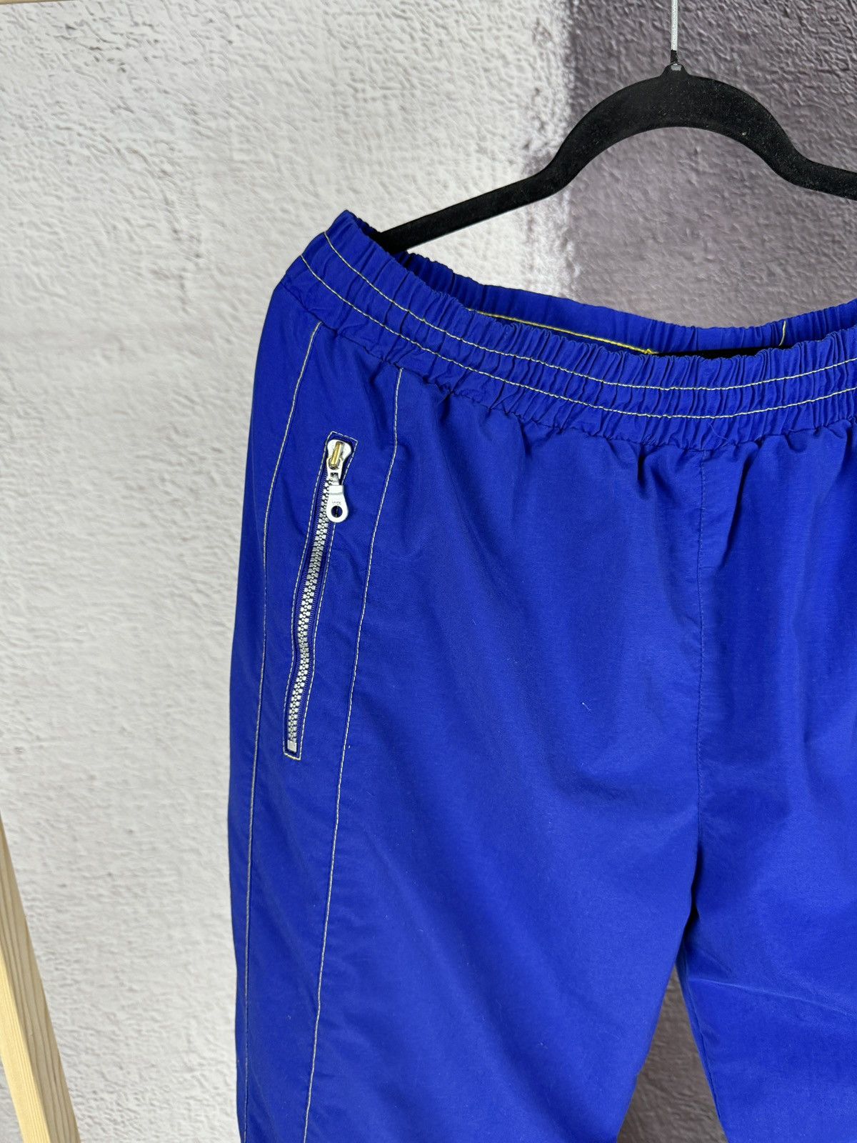 Mercedes-Benz × Vintage Mercedes-Benz vintage blue yellow striped track suit Size US L / EU 52-54 / 3 - 16 Thumbnail