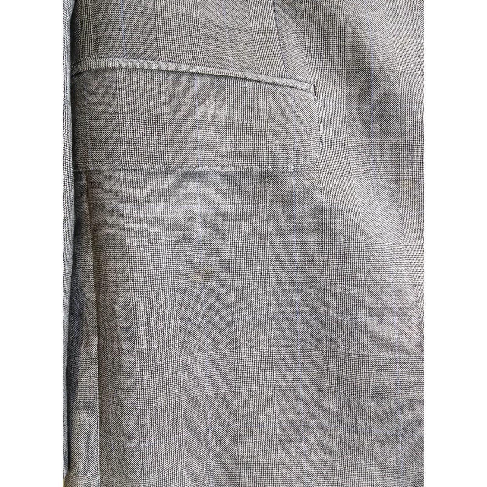Ralph Lauren Lauren Ralph Lauren Black Label 2 Piece Suit Men 42R 36W 30L Solid Gray Slim Fit Size 42R - 7 Thumbnail
