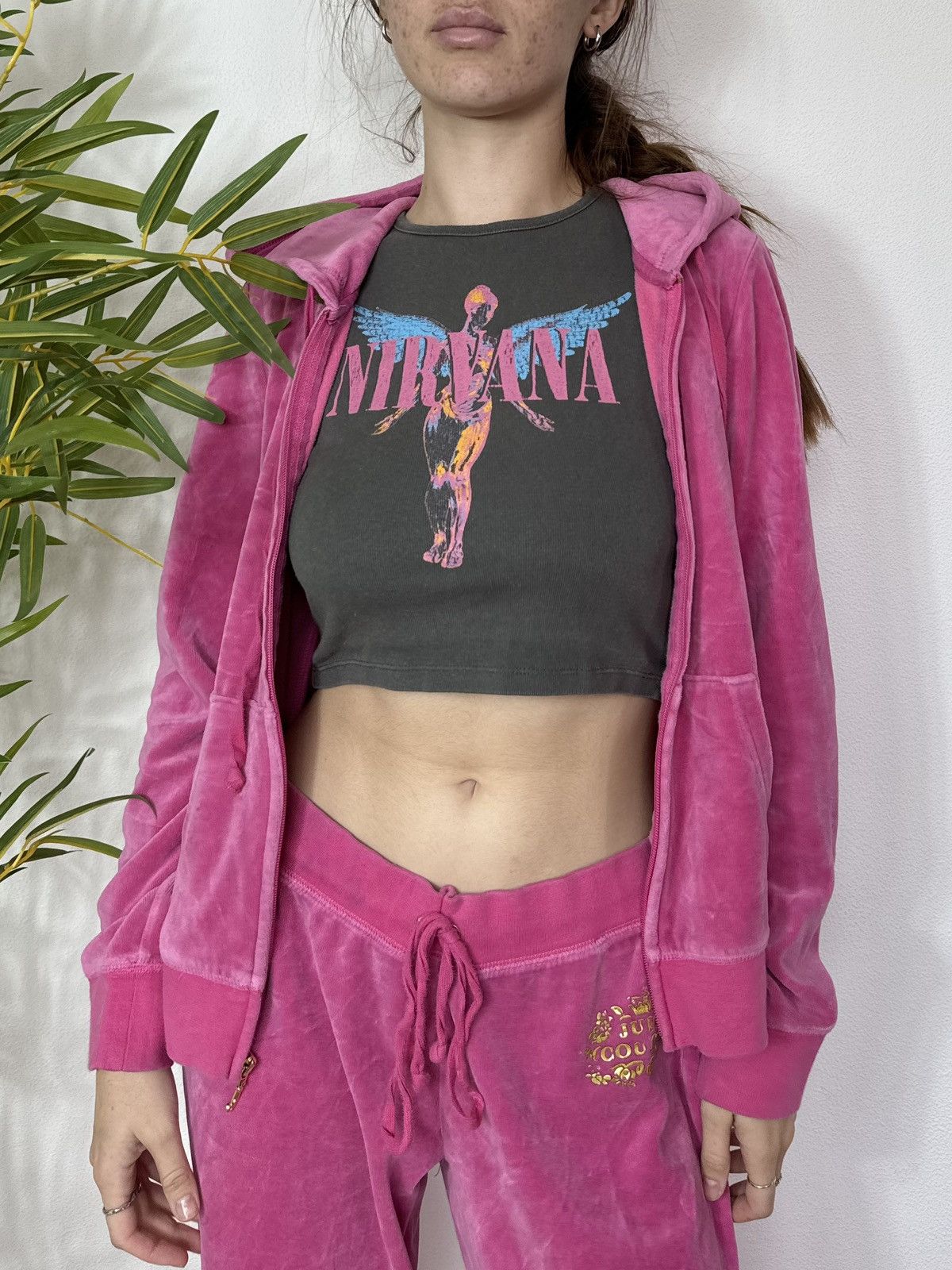Japanese Brand × Nirvana NIRVANA Y2K AVANT GARDE CROPPED TOP Size S / US 4 / IT 40 - 6 Thumbnail