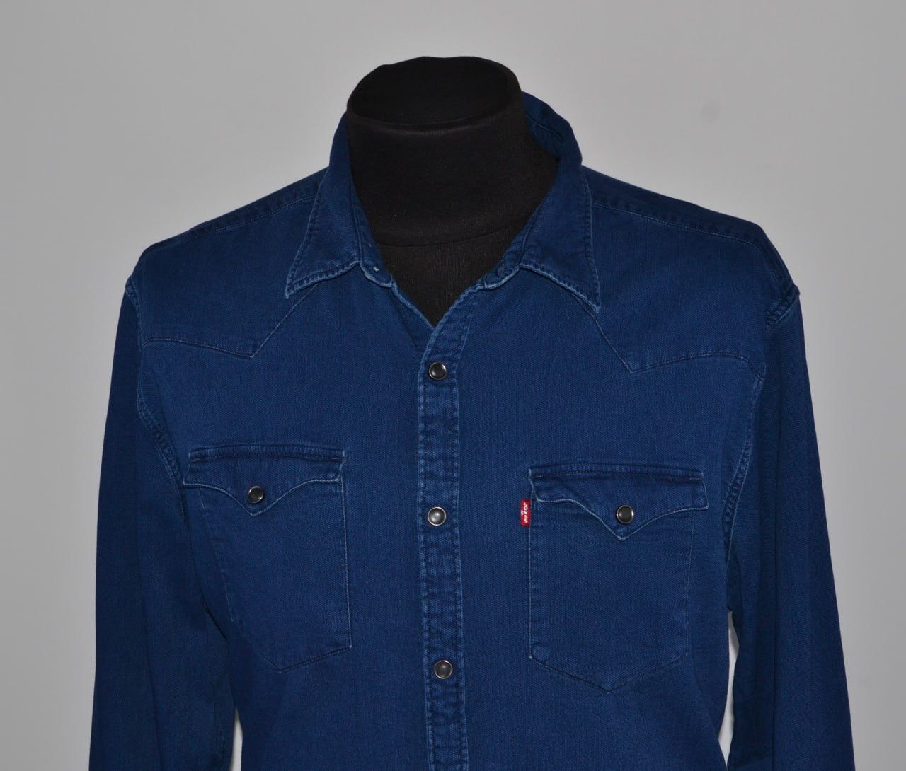 Vintage Levi’s Western shirt Denim Blue Size XXL