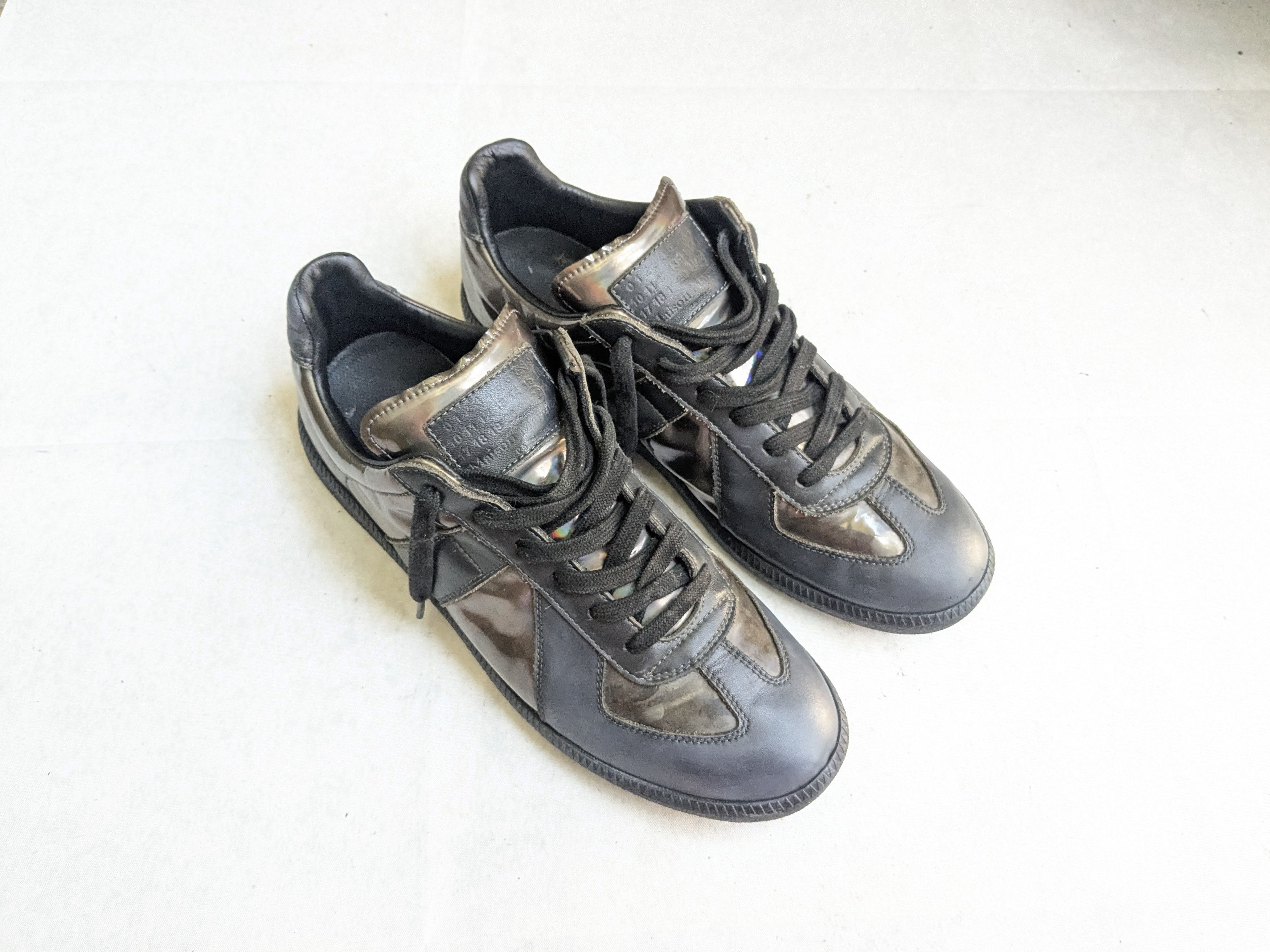 Maison Margiela Maison Margiela Replica GAT Gray Iridescent 10 43 Low Tops Size US 10 / EU 43 - 2 Thumbnail