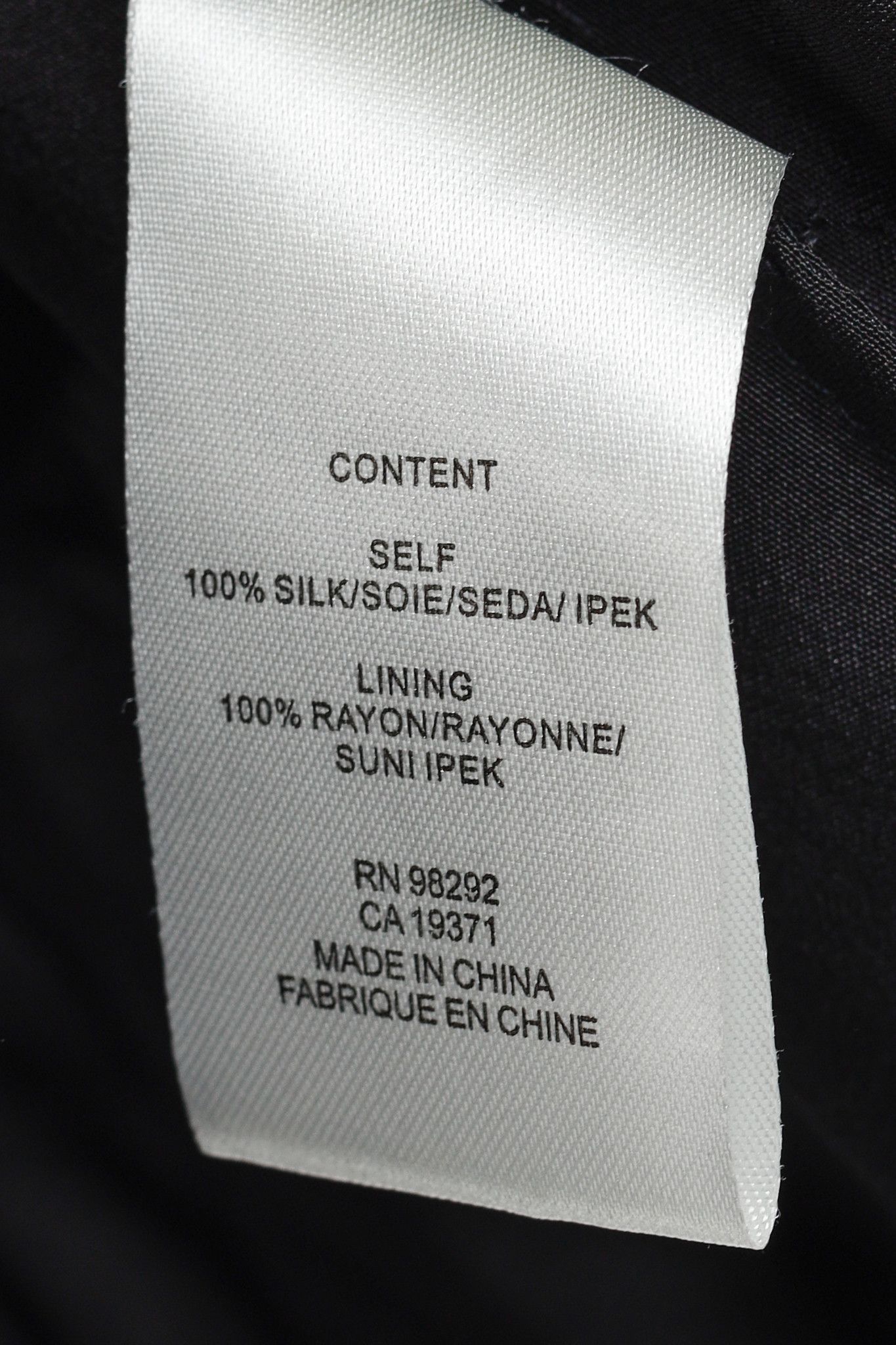 Tibi Tibi Black Silk CDC Peplum Top Size S / US 4 / IT 40 - 8 Thumbnail