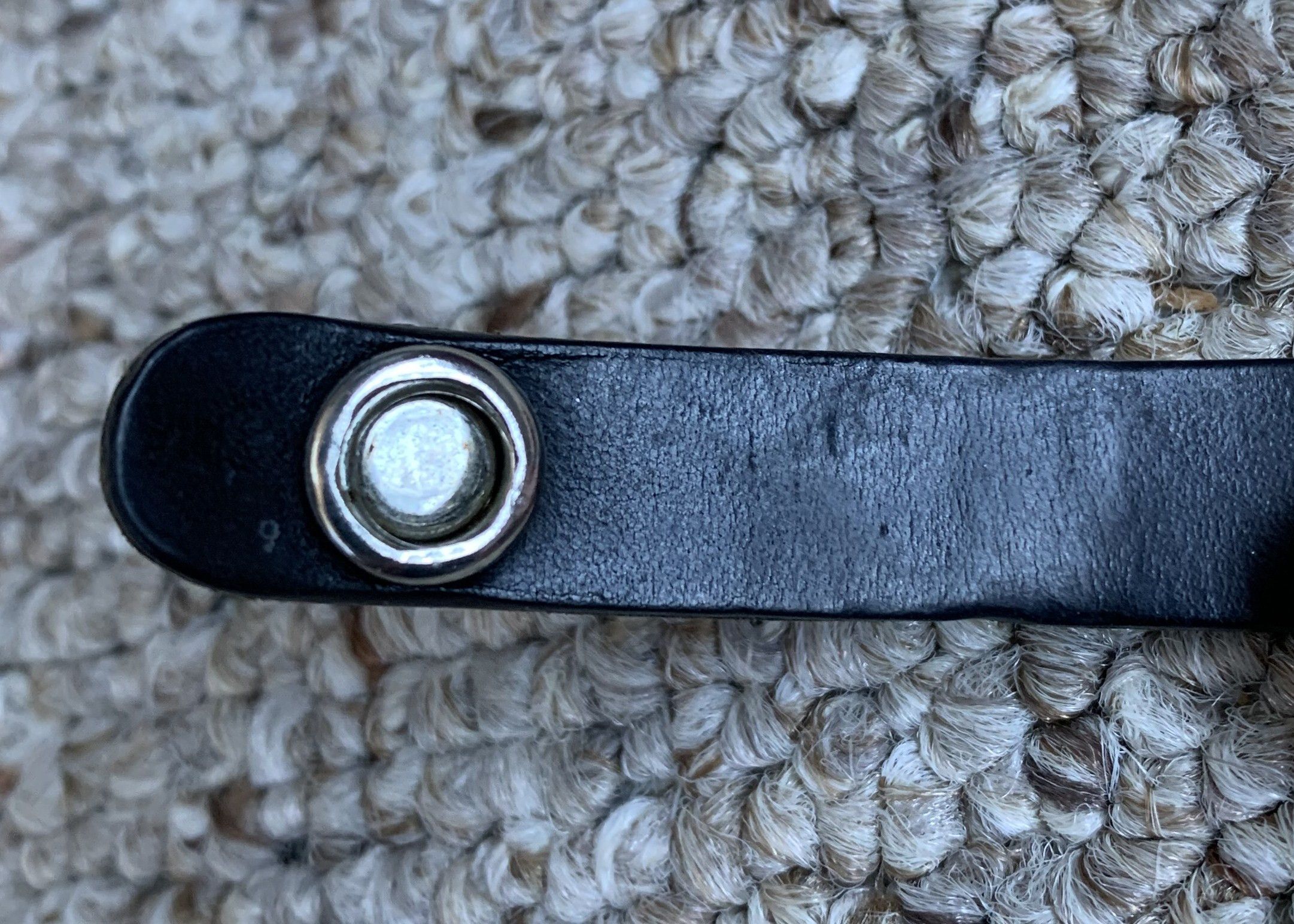 Chrome Hearts Chrome Hearts Leather Silver Dagger Snap Bracelet Size ONE SIZE - 10 Thumbnail