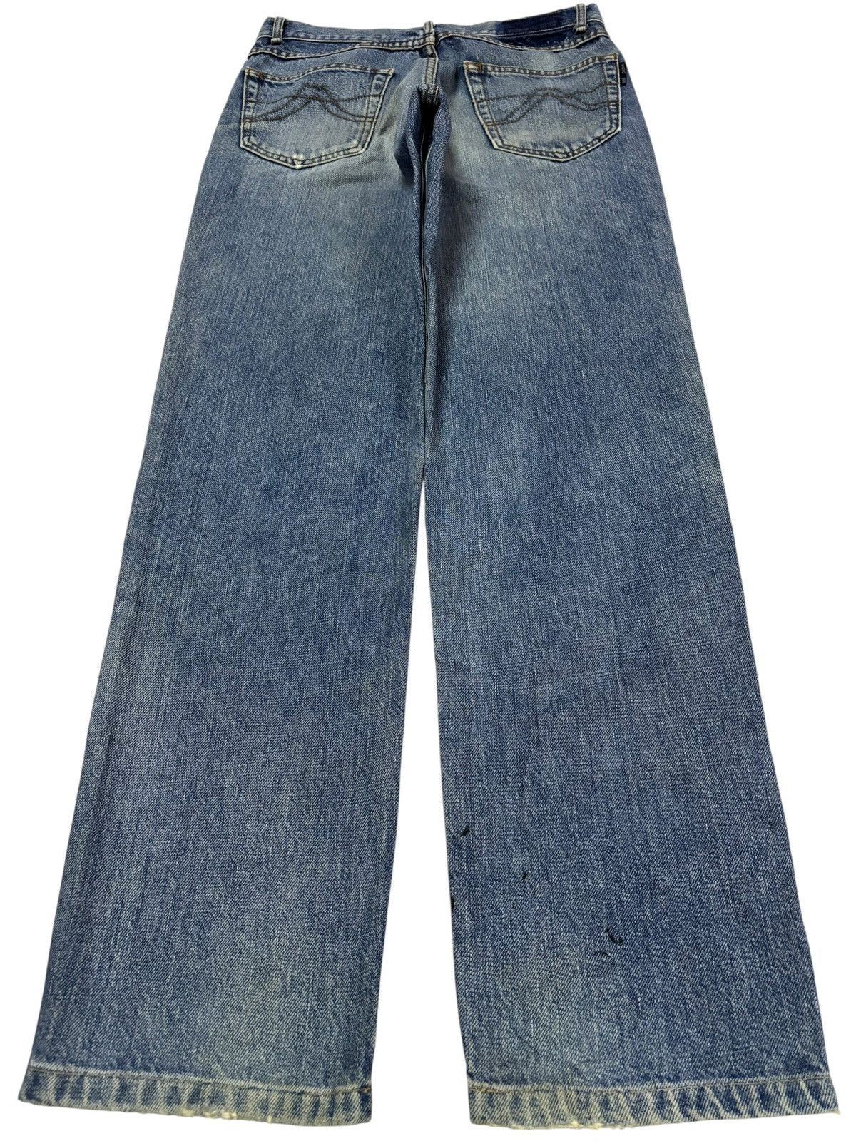Japanese Brand Vtg 90s Kenzo Japan by Takada Distressed Jeans Size US 28 / EU 44 - 2 Thumbnail
