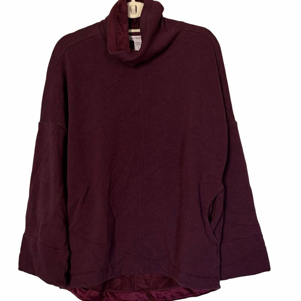 Athleta Athleta Cozy Karma Funnel Neck Sweatshirt | EUC | Sz S Size S / US 4 / IT 40 - 2 Thumbnail