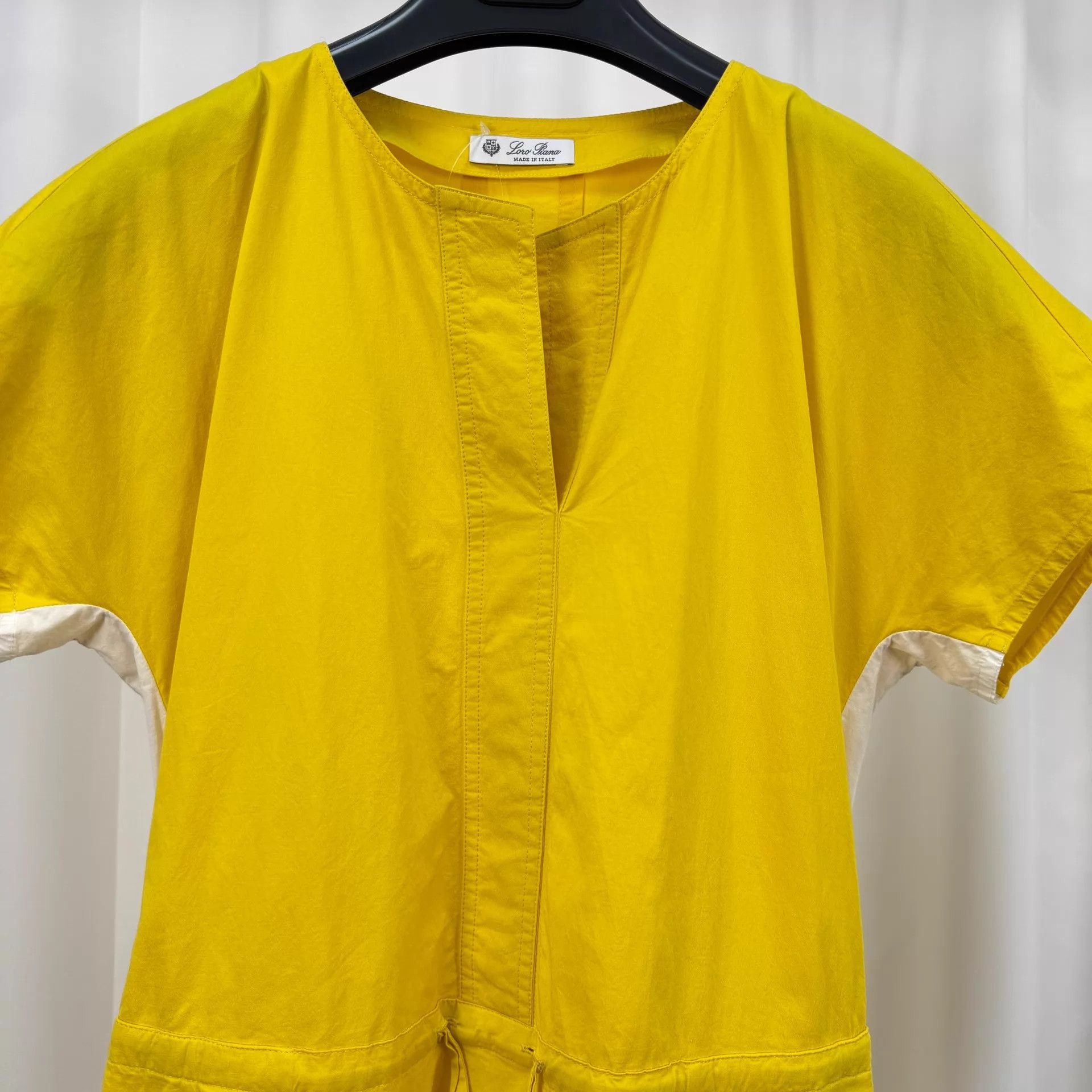 Loro Piana Loro Piana Yellow Drawstring Dress 38 99 New Size XS / US 0-2 / IT 36-38 - 3 Thumbnail