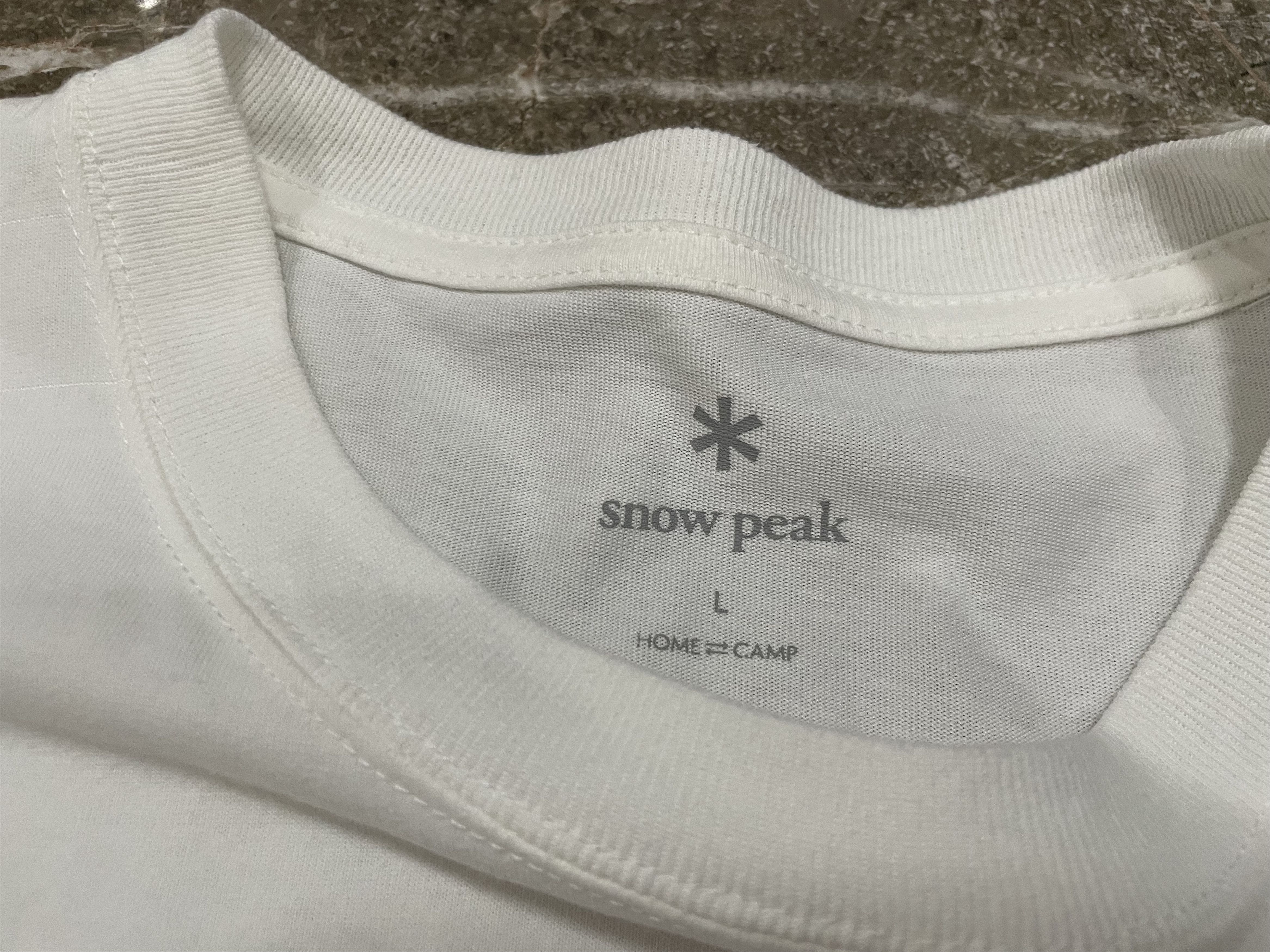 Snow Peak Snow Peak LS Tee Size US L / EU 52-54 / 3 - 5 Thumbnail