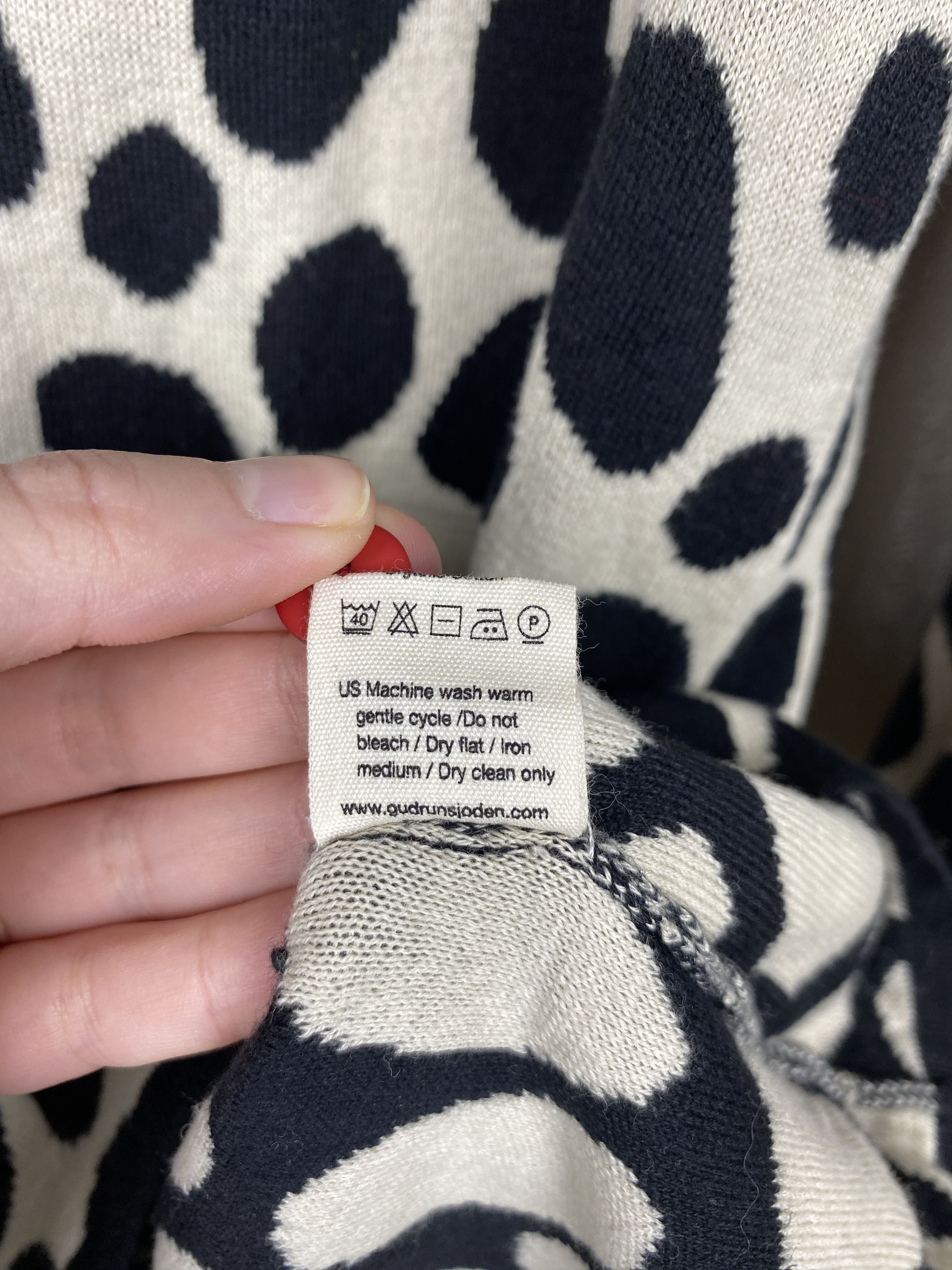 Gudrun Sjoden Gudrun Sjoden Cotton Knit Animal Print Coat Long Cardigan Size M / US 6-8 / IT 42-44 - 12 Thumbnail