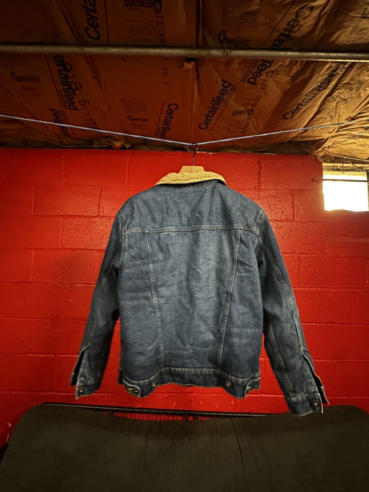 Wrangler Wrangler Sherpa lined denim jacket Size US M / EU 48-50 / 2 - 2 Thumbnail