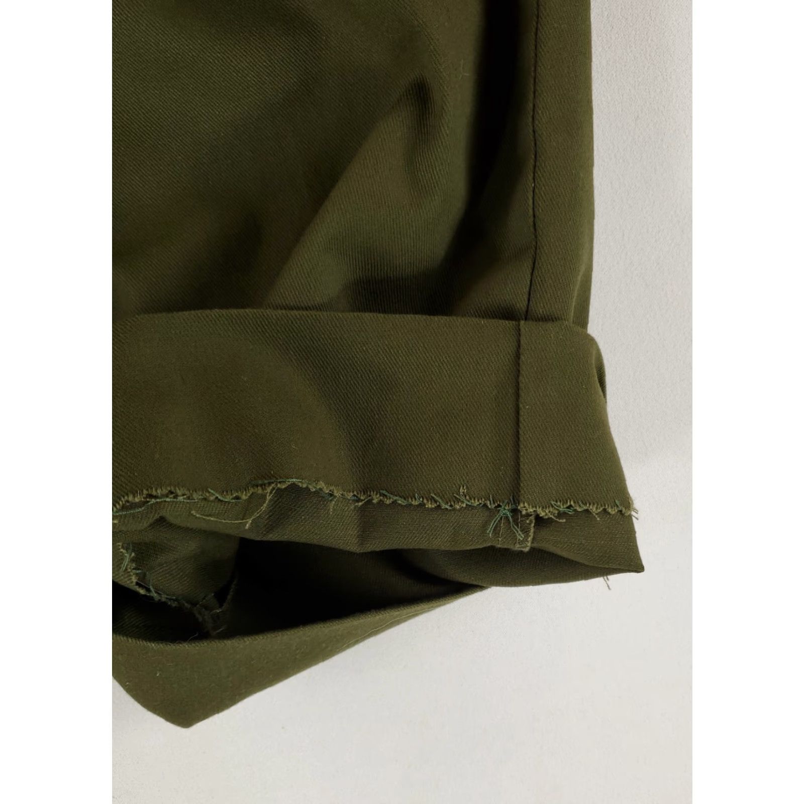 Vintage VINTAGE Boy Scouts America BSA Pants Cargo Green Olive Men's 36 (34-36x26 Actual) Mens Size US 31 - 2 Thumbnail