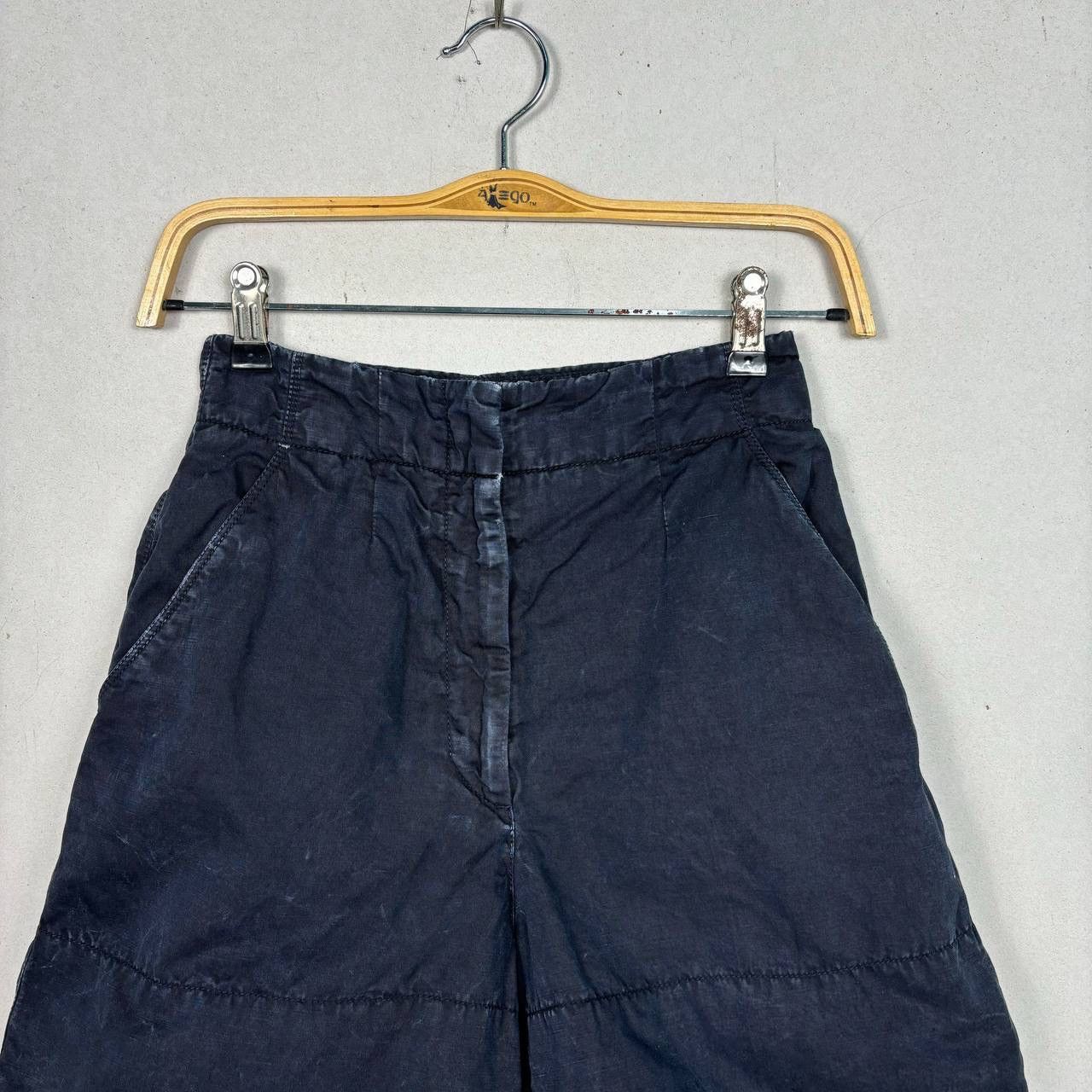 Prada Prada Fit Black Sun Faded Cargo Shorts Size 25" / US 0 / IT 36 - 3 Thumbnail