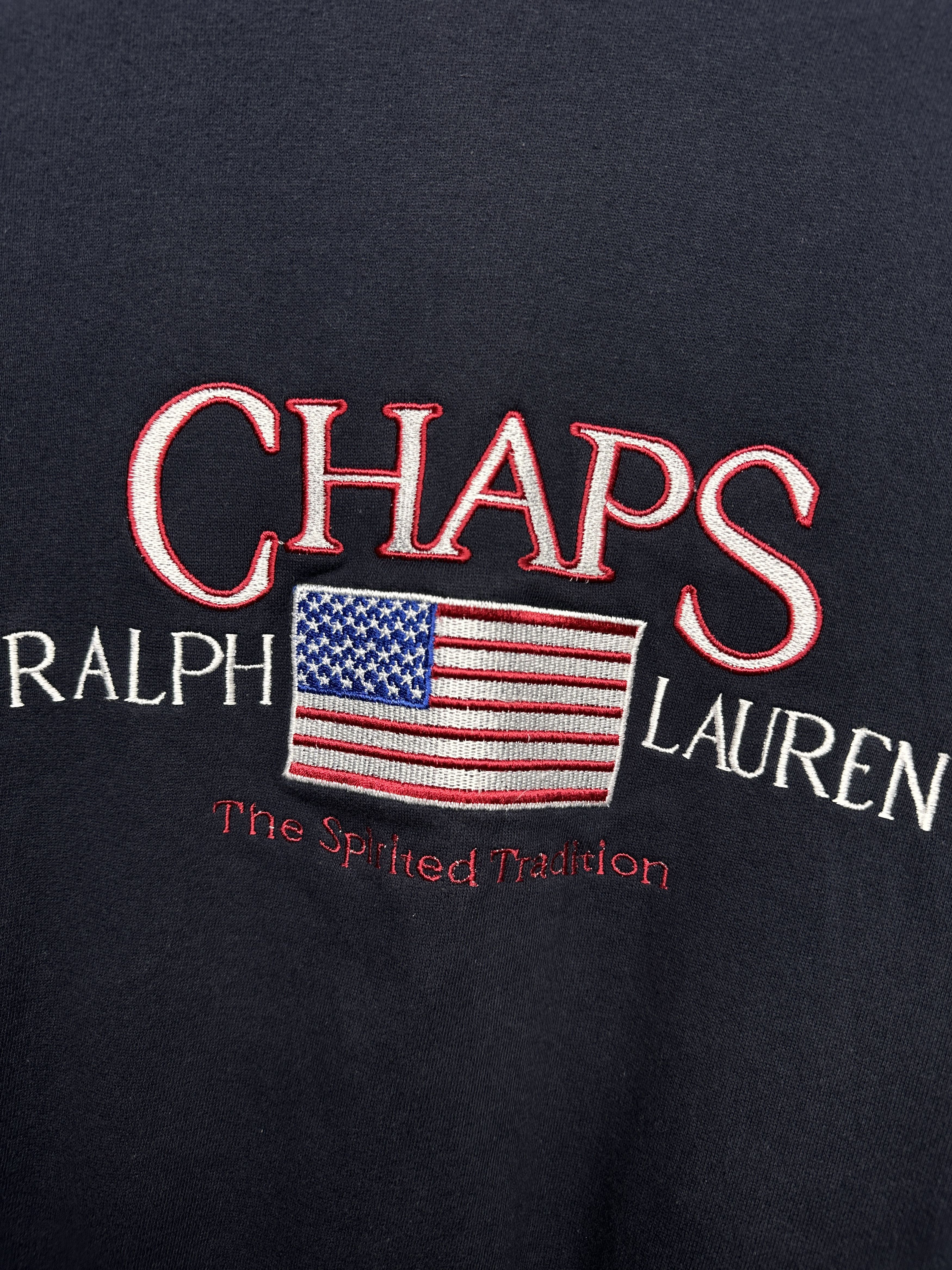 Chaps Ralph Lauren Chaps Polo Ralph Lauren 90s Vintage Mens Sweatshirt Size US M / EU 48-50 / 2 - 3 Thumbnail