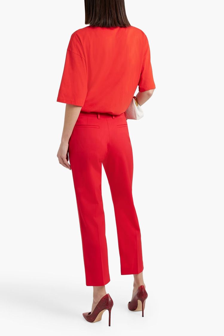 Valentino o1y0326 Casual Pant in Red Size 28" / US 6 / IT 42 - 2 Thumbnail