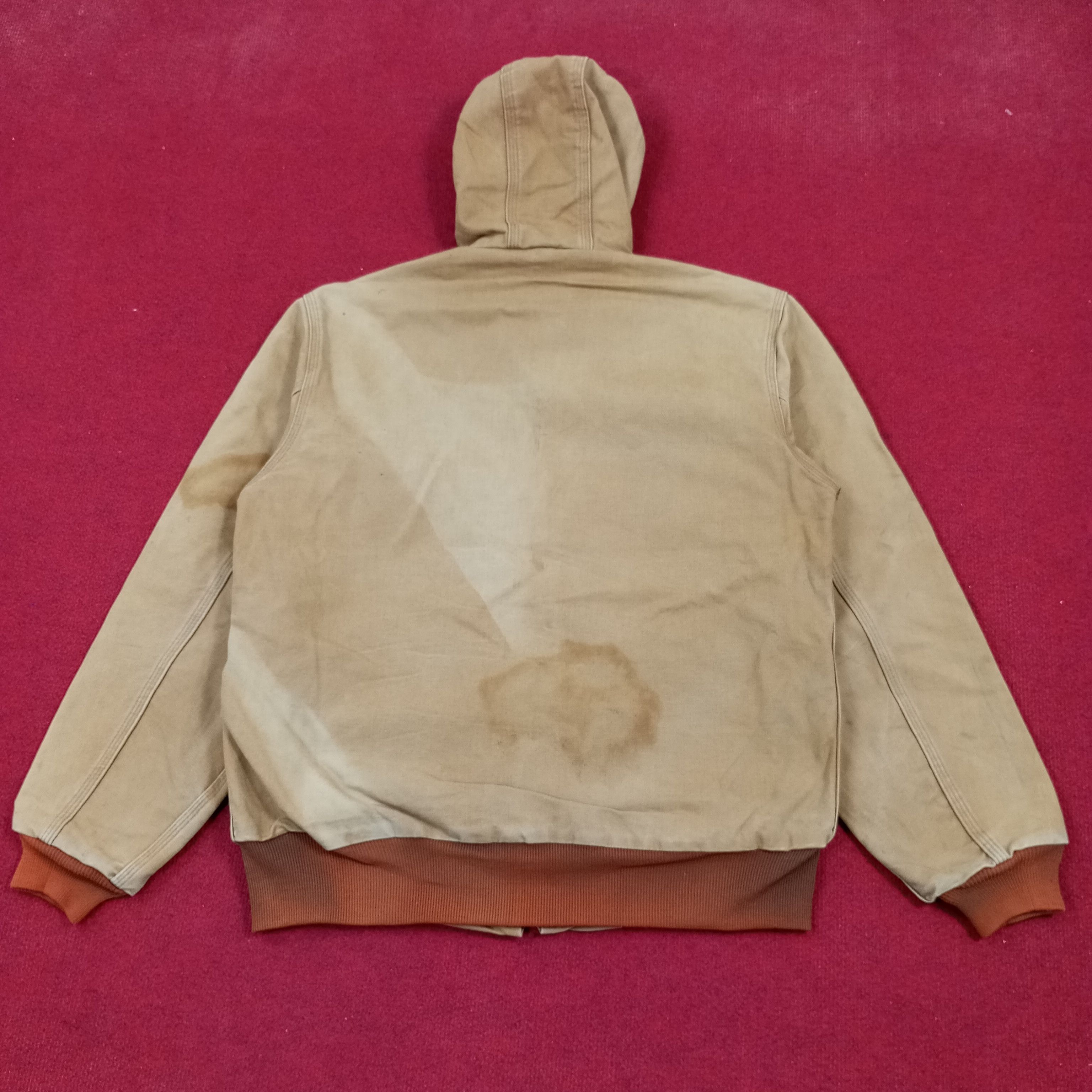 Carhartt × Vintage Carhartt Small Logo Design Jacket Hoodies Size US L / EU 52-54 / 3 - 4 Thumbnail