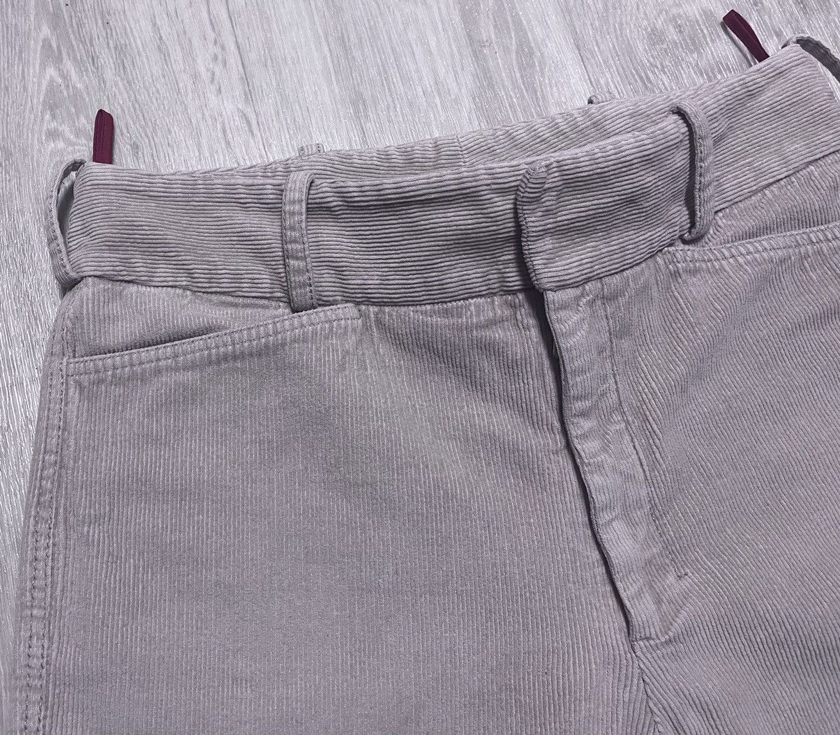 Prada Prada Linea Rossa Red Tab Beige Flared Corduroy Pant Trouser Size US 30 / EU 46 - 8 Thumbnail
