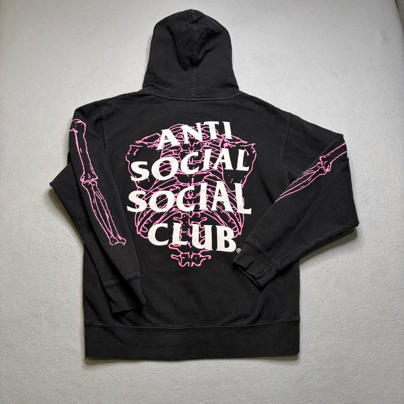 Anti Social Social Club Anti Social Social Club Skeleton Hoodie Pullover Men Medium Size US M / EU 48-50 / 2 - 8 Thumbnail