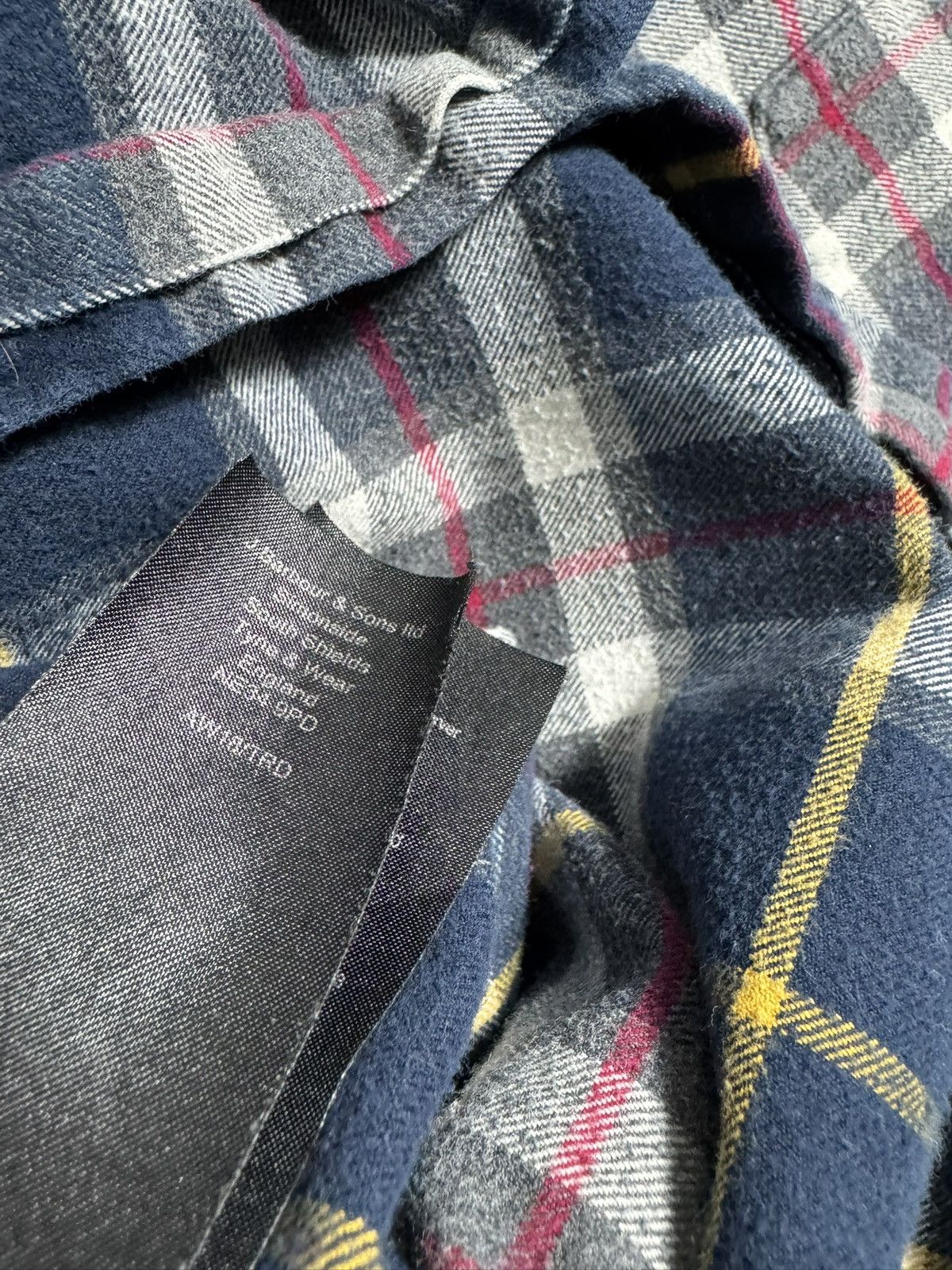 Barbour Barbour Flannel Button Up Casual Checked Shirt Size M Size US M / EU 48-50 / 2 - 11 Thumbnail